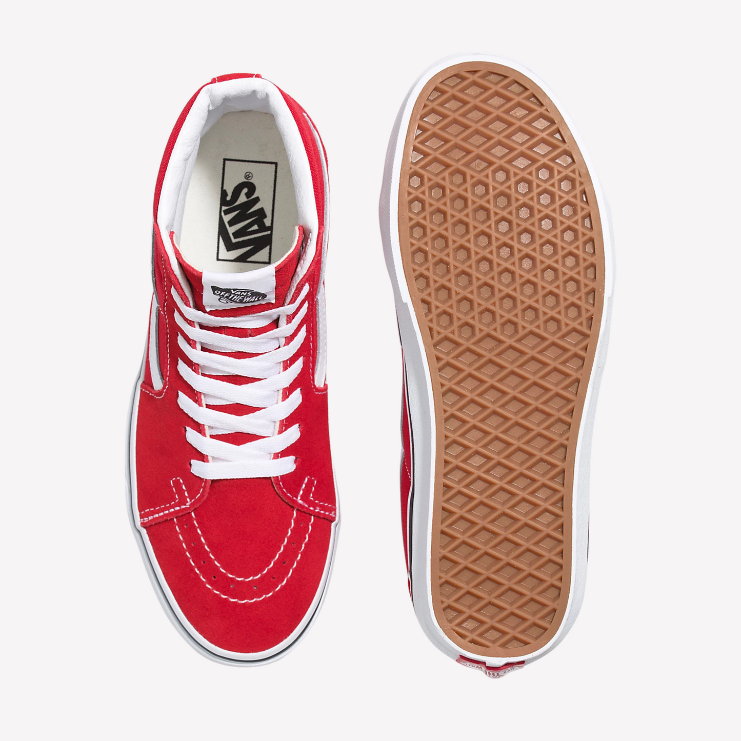 Vans Women Sk8-Hi Shoe - Racing Red