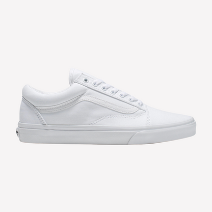 Vans Women Old Skool Shoe - True White