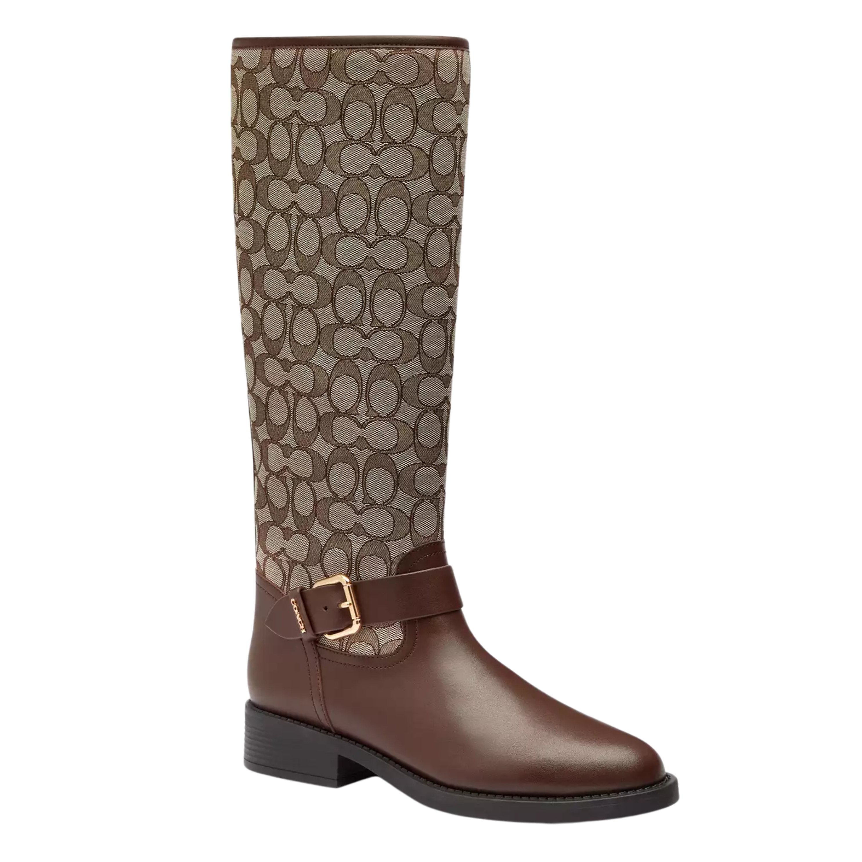 COACH Women's Riding Boot - Oak Maple