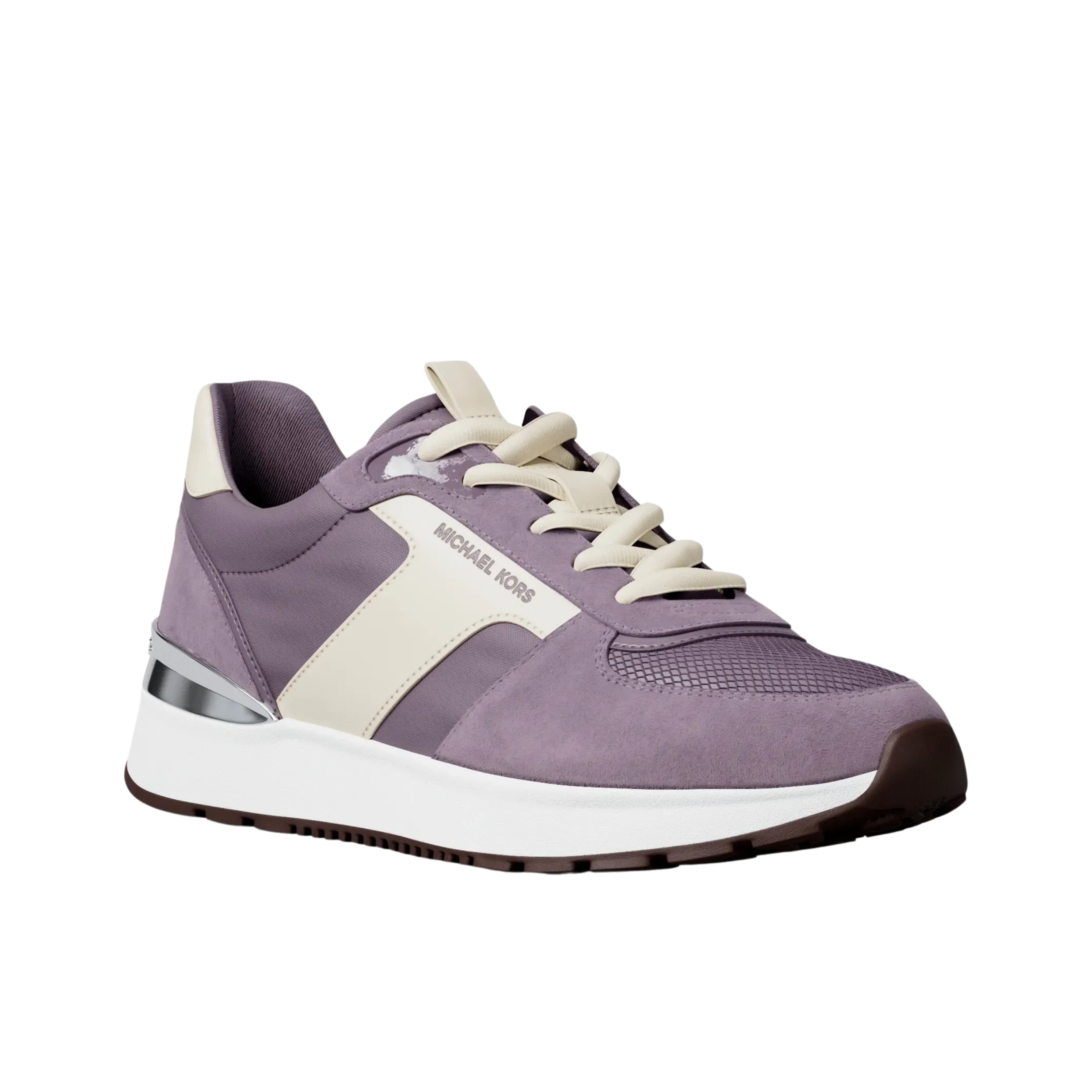 Michael Kors Women Remy Mixed Media Trainer - Lilac