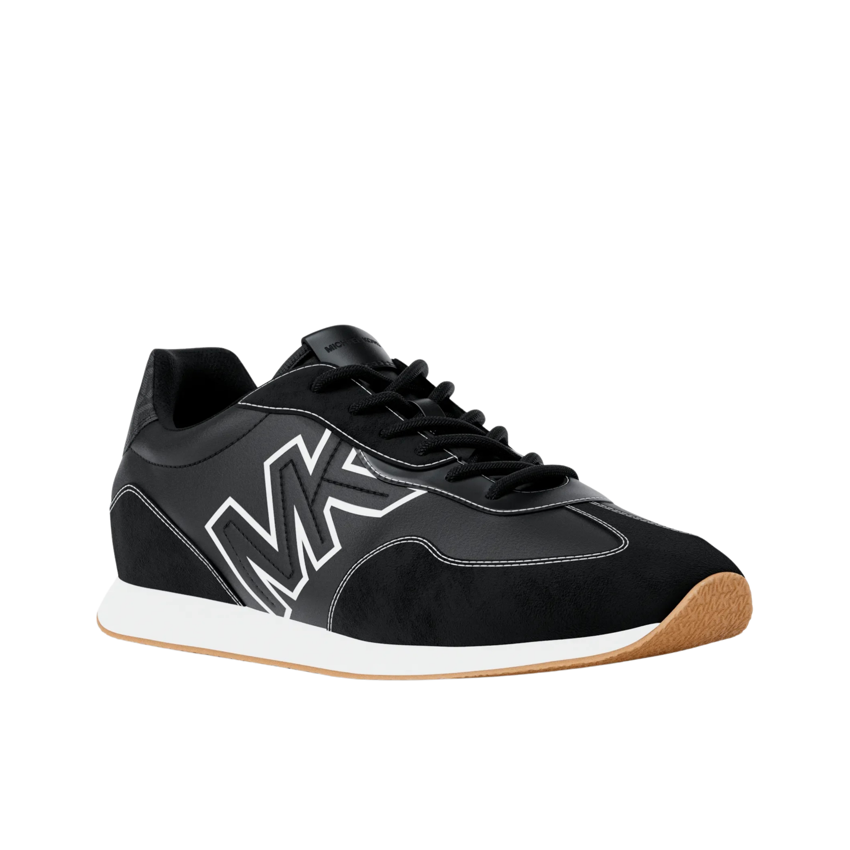 Michael Kors Men Essex Mixed Media Trainer - Black