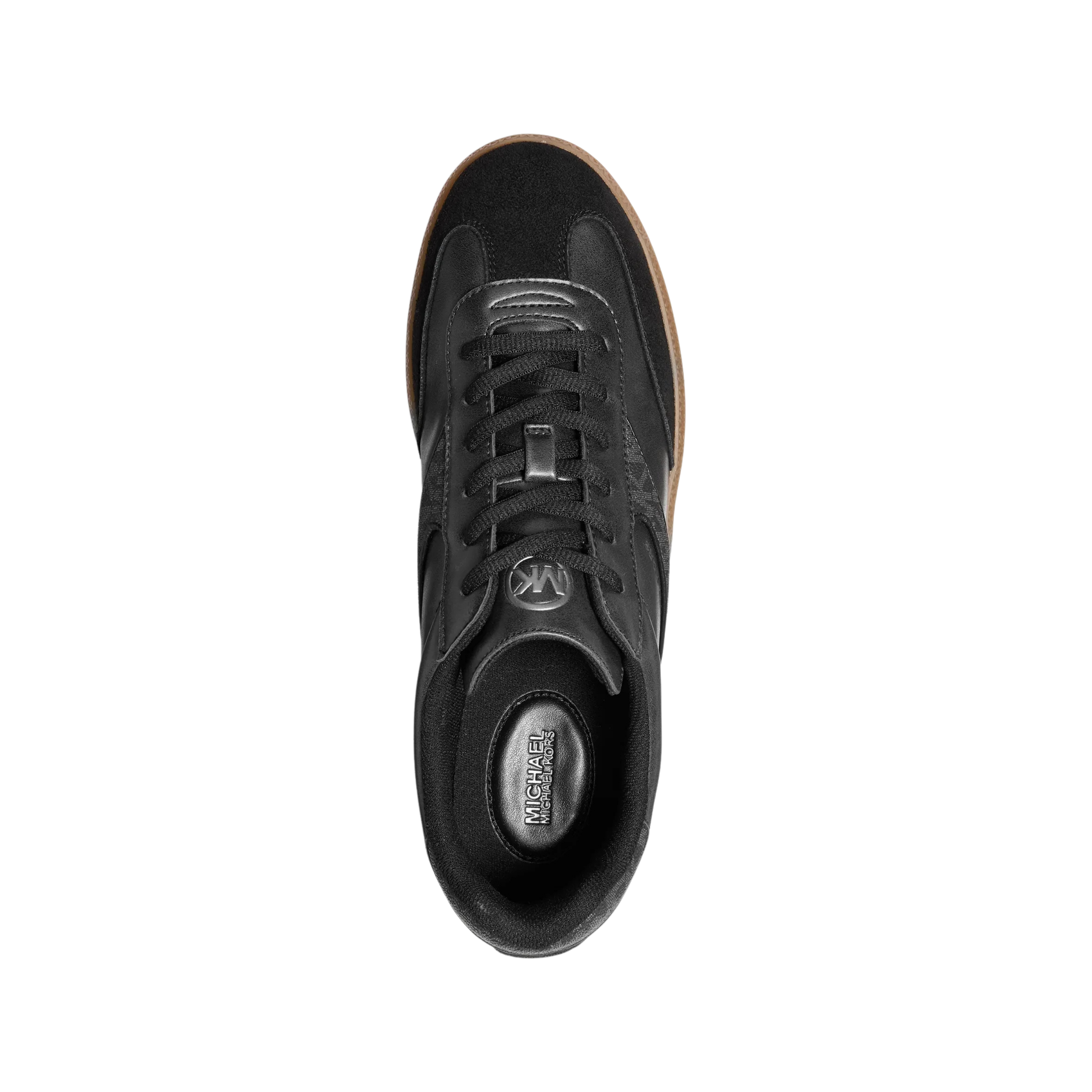 Michael Kors Men Benny Mixed Media Sneaker - Black