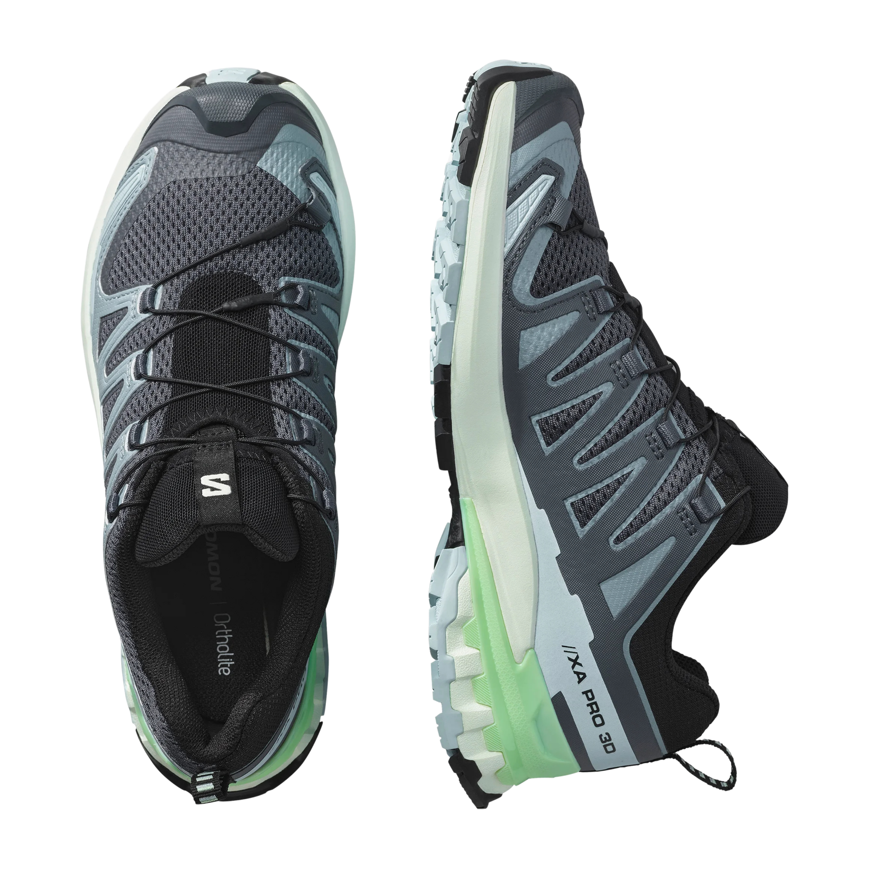 Salomon Women Xa Pro 3d V9 - Turbulence Iced Aqua