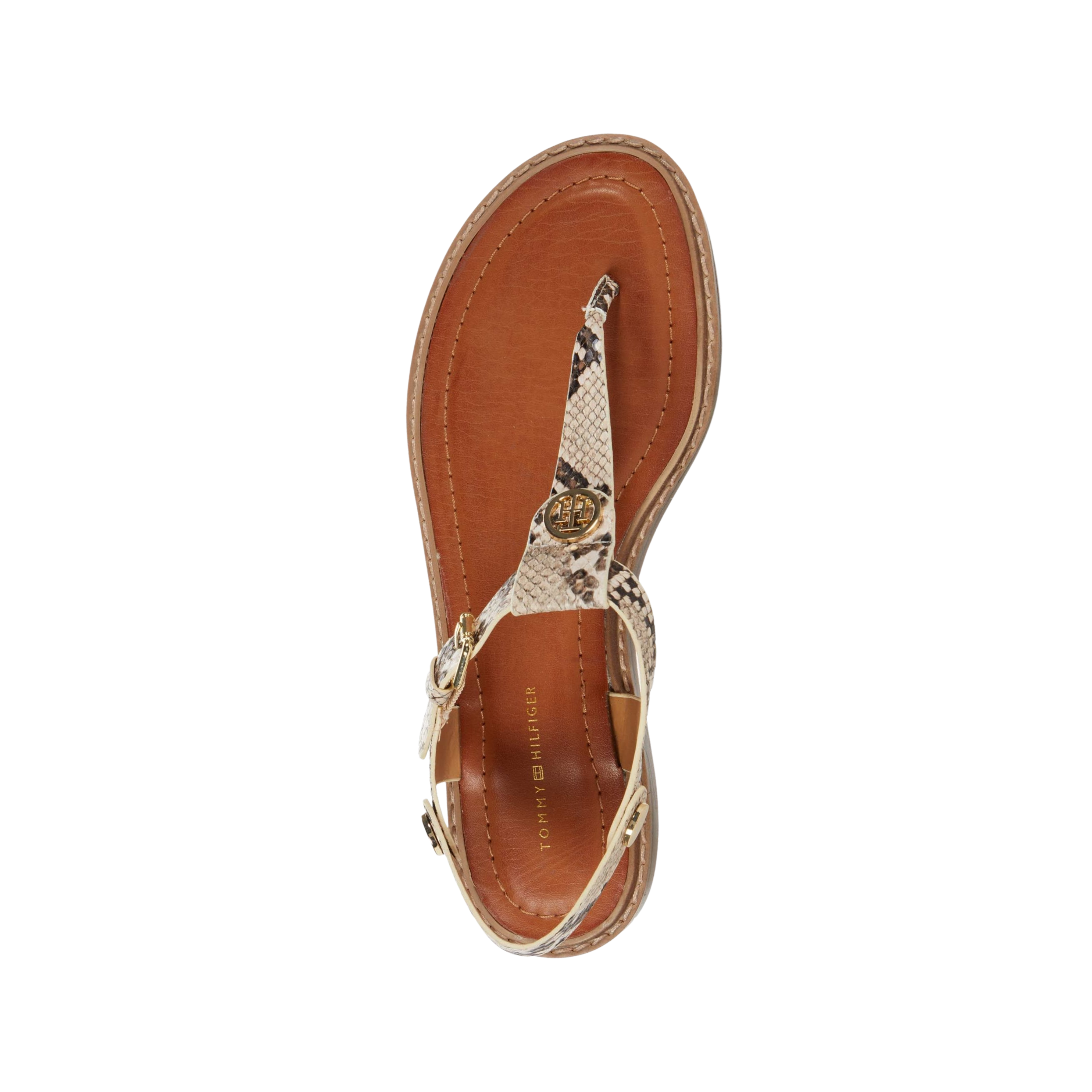 Tommy Hilfiger Women Bennia Sandal -  Beige Multi