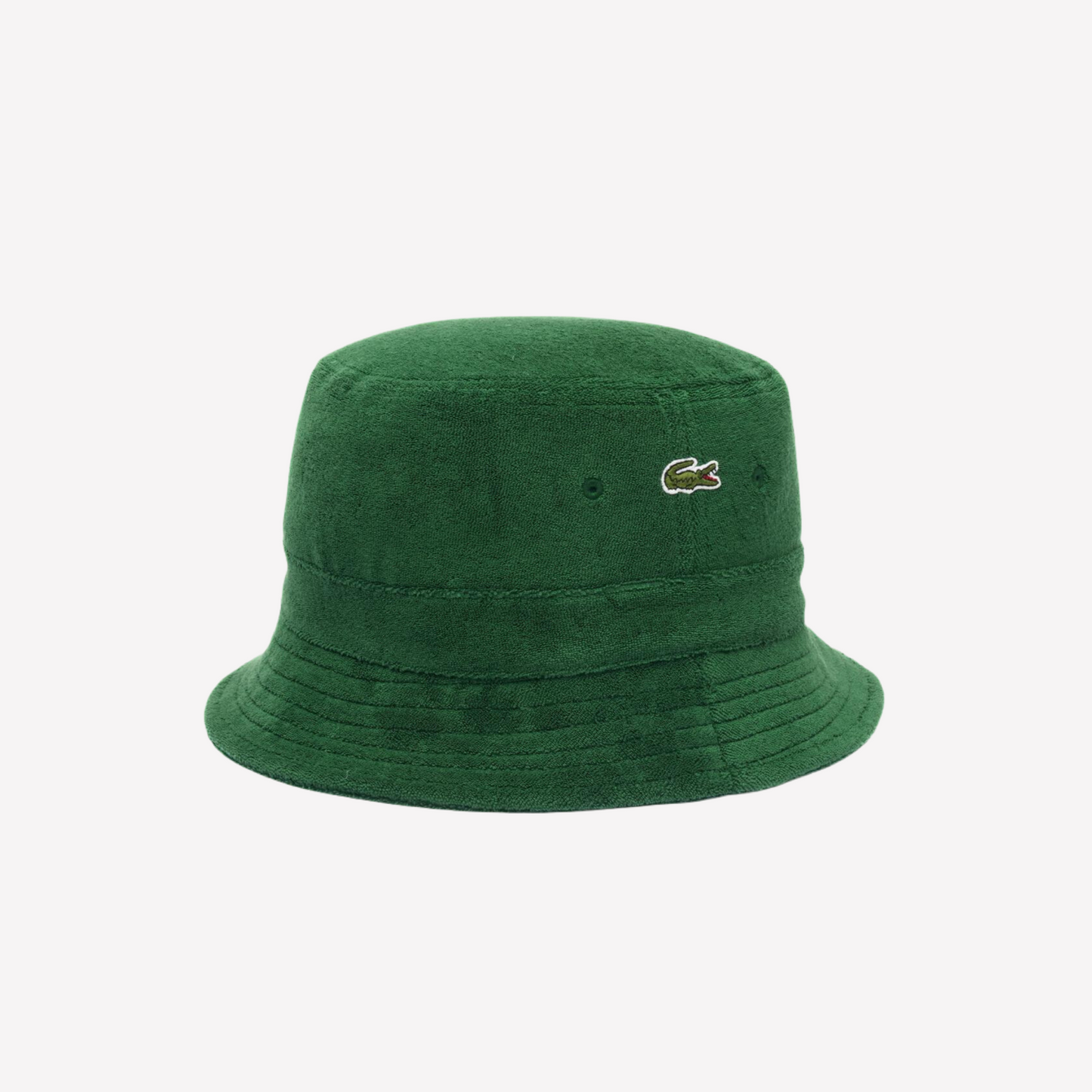 Lacoste Unisex Terry Bucket Hat - Green