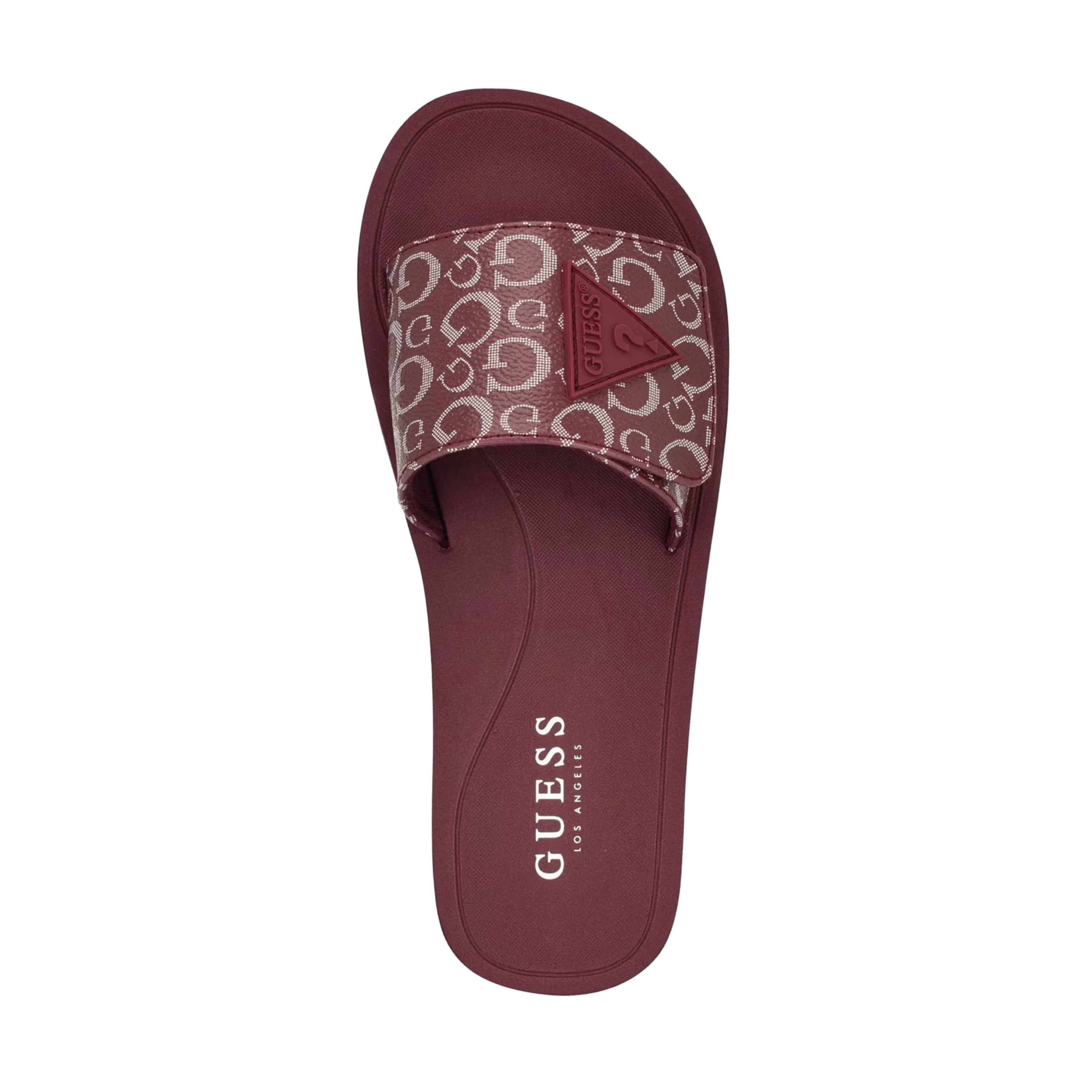 Guess Women Parties Logo Slides - Red