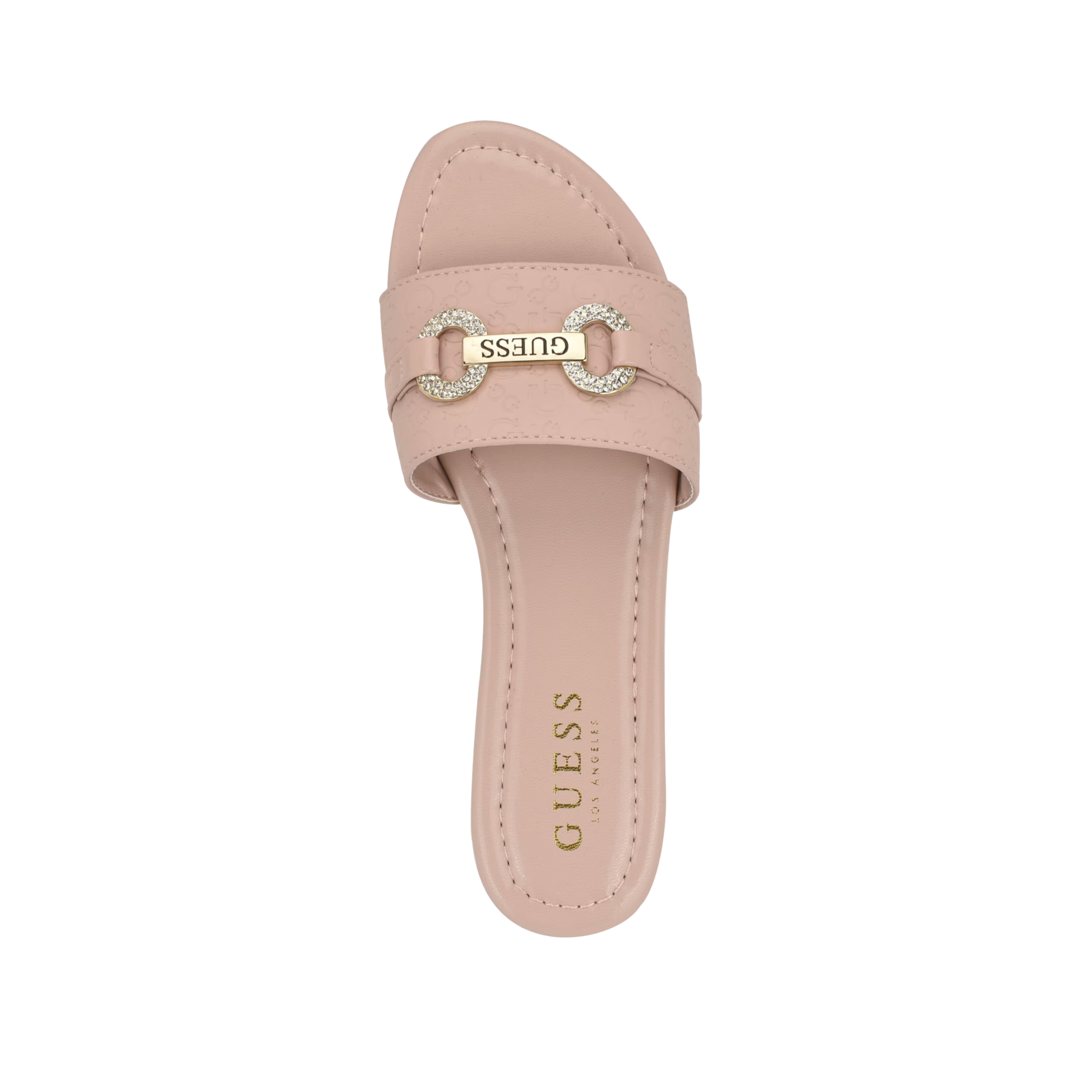 Guess Women Lamera Logo Slide Sandals - Pink