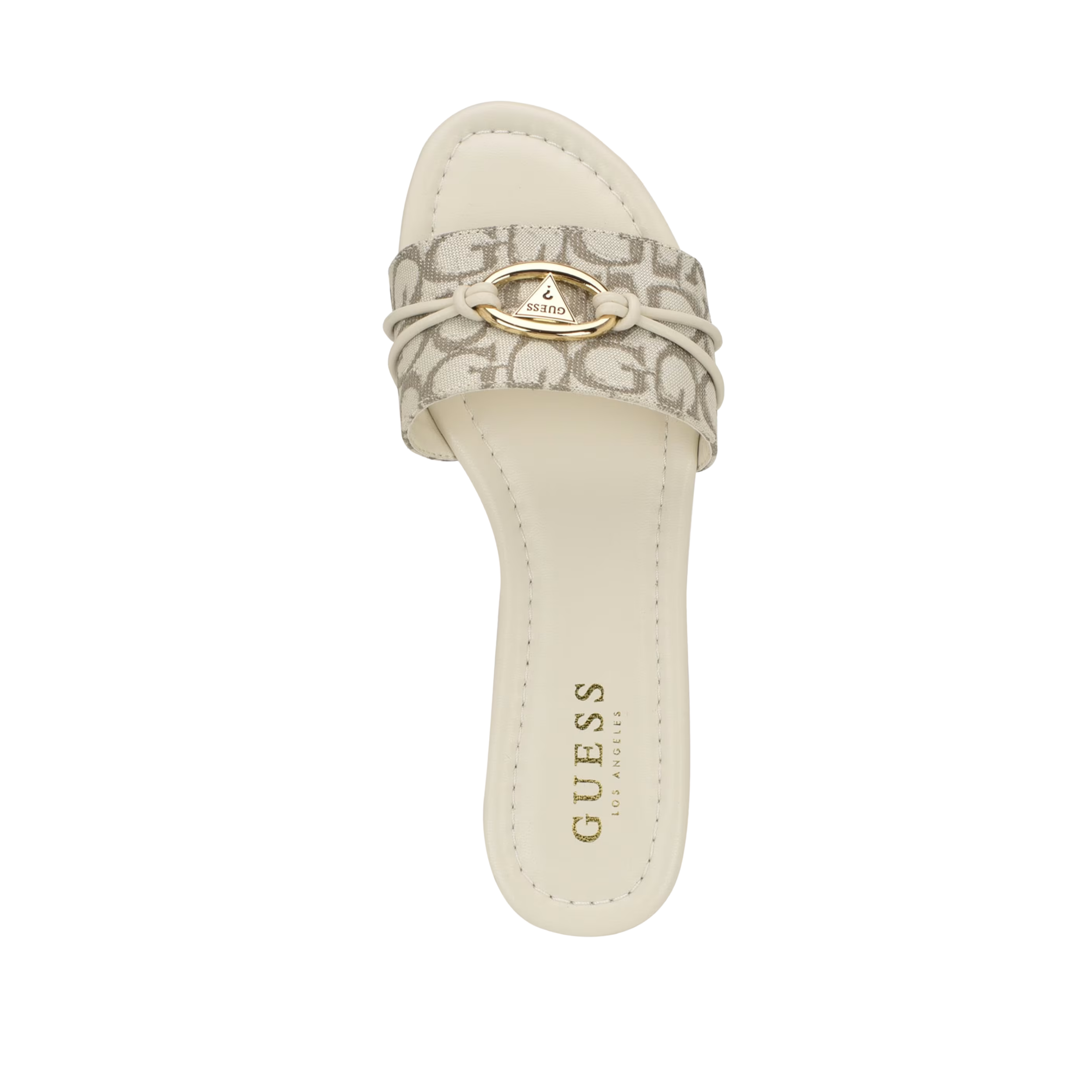Guess Women Lynzy Logo Beach Slides - Grey