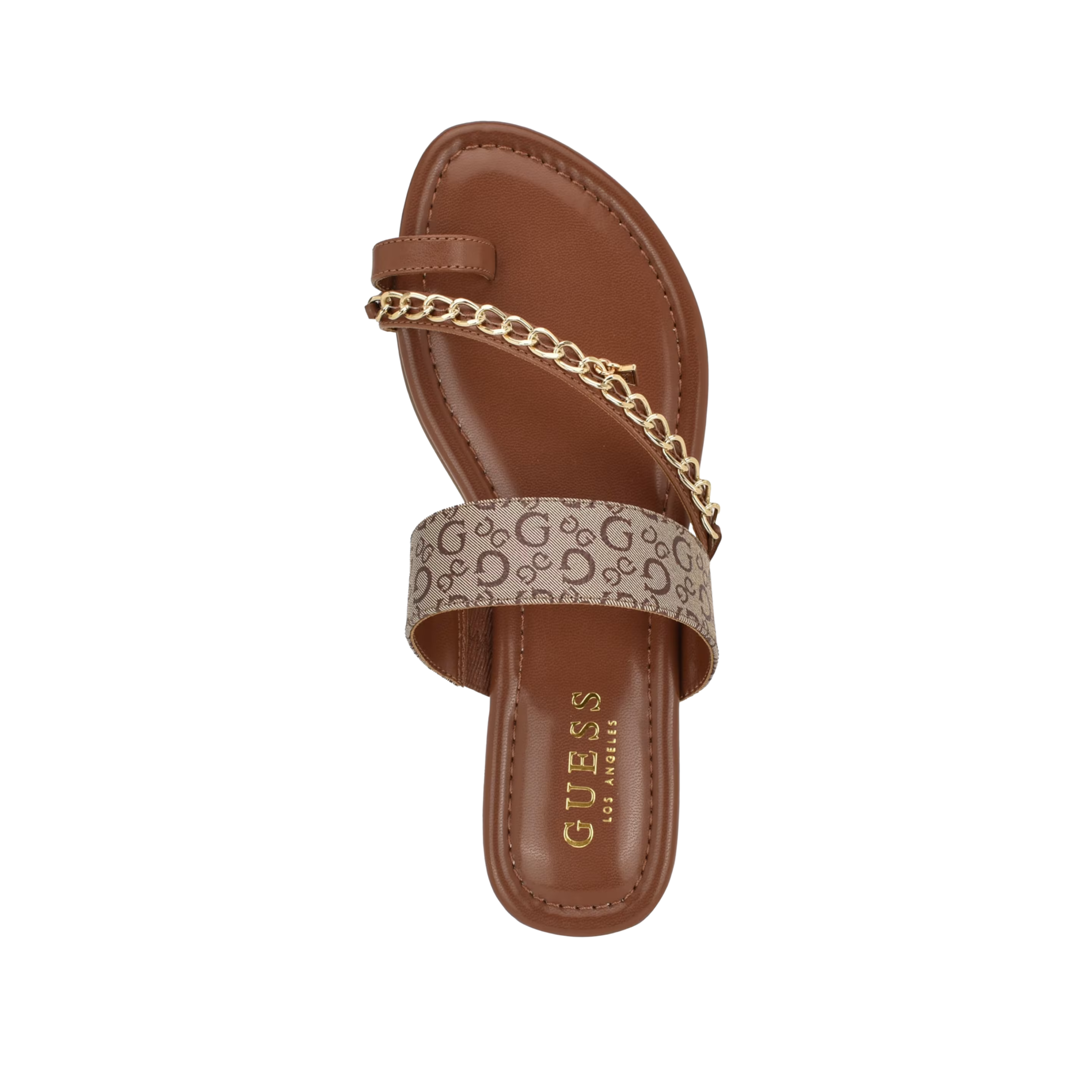 Guess Women Levvia Chain Sandals - Beige