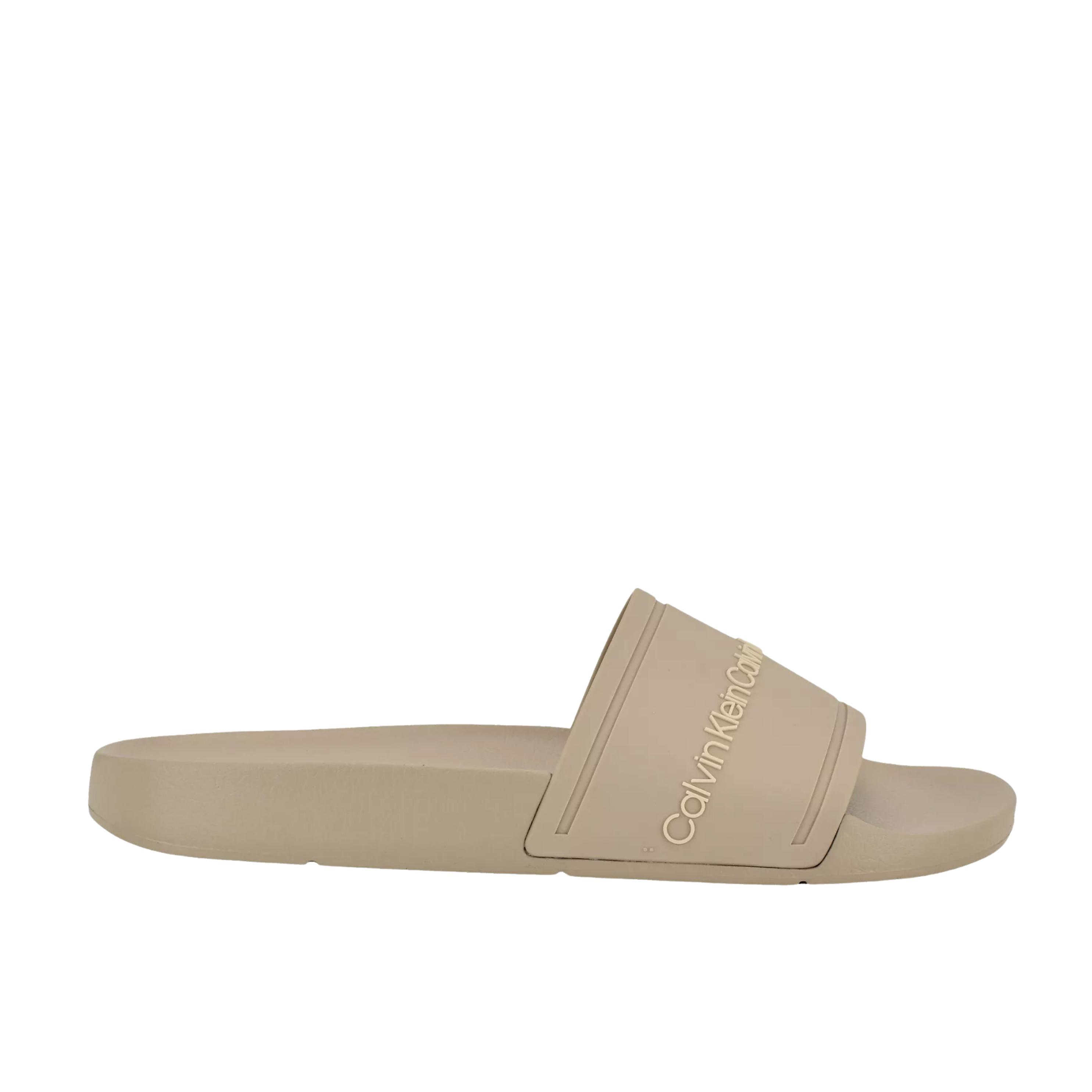 Calvin Klein Women Anyka Slide - Taupe