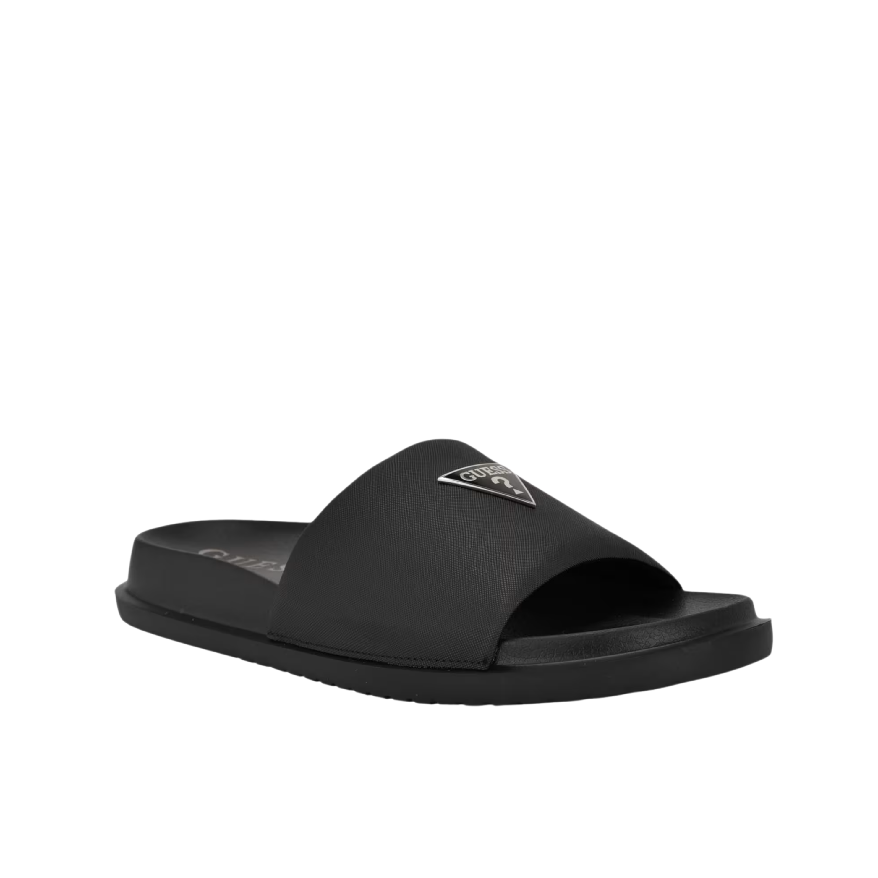 Guess Men Vesper Triangle Slides - Black 002