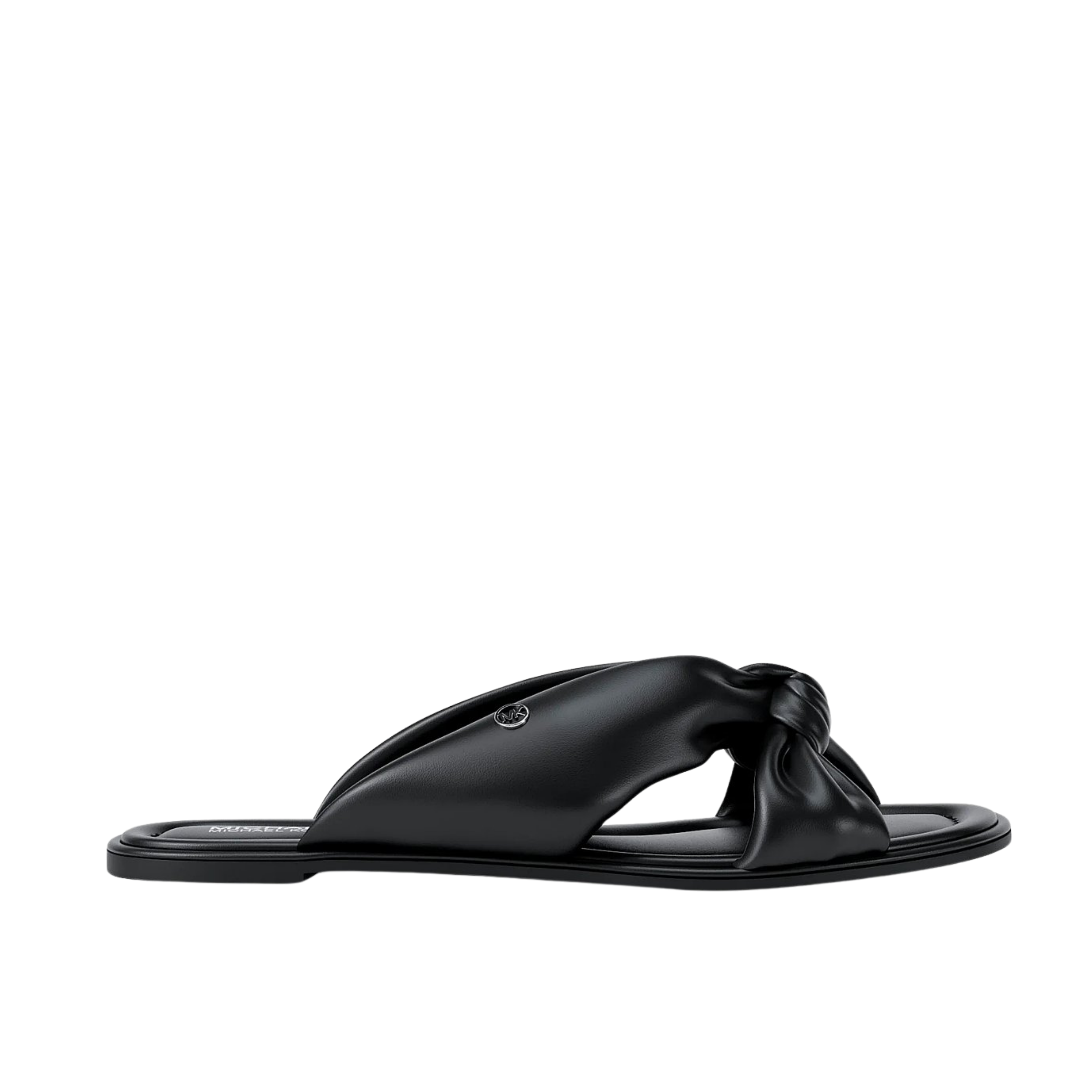 Michael Kors Women Elena Slide Sandal - Black