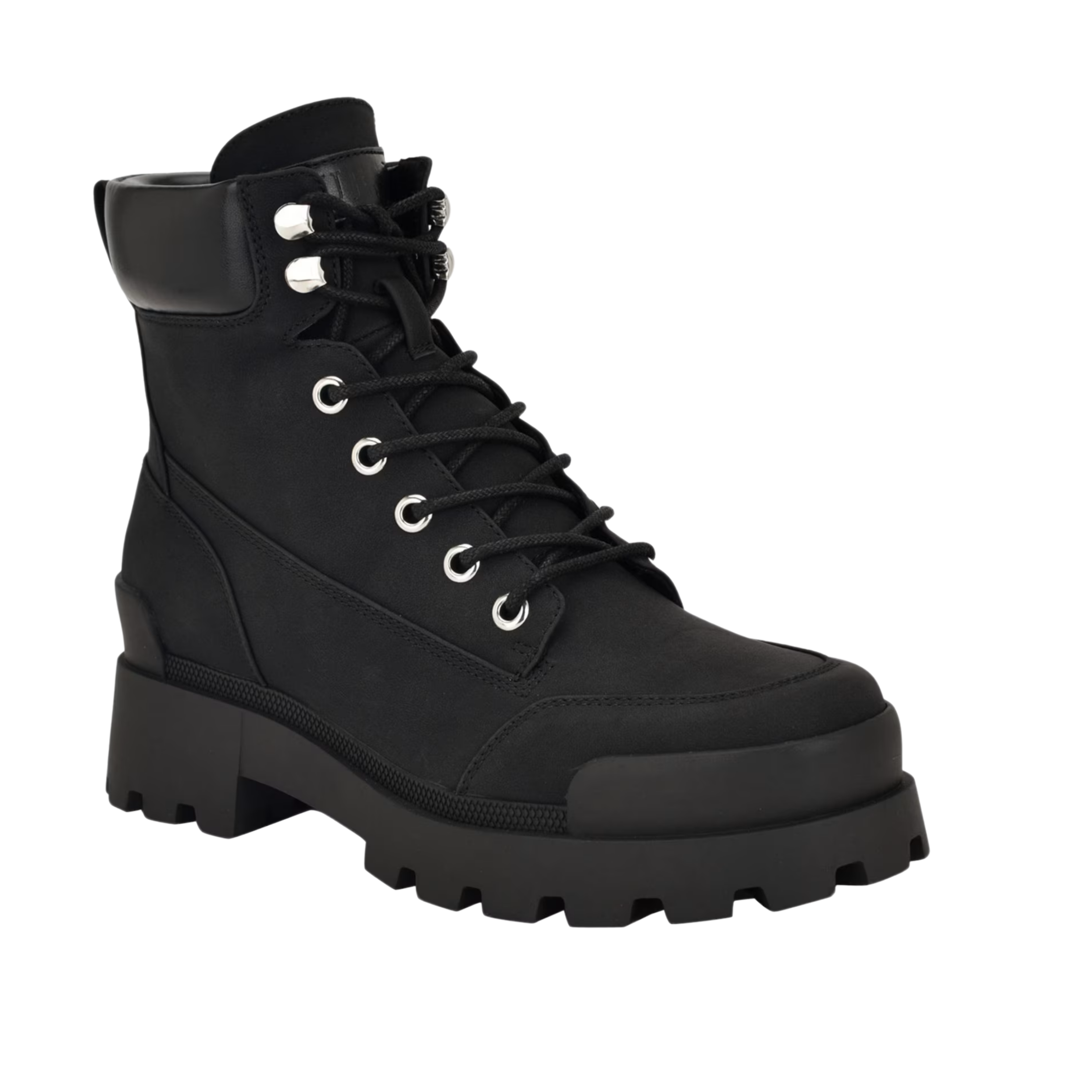Guess Women Fillin Hiker Booties - Black