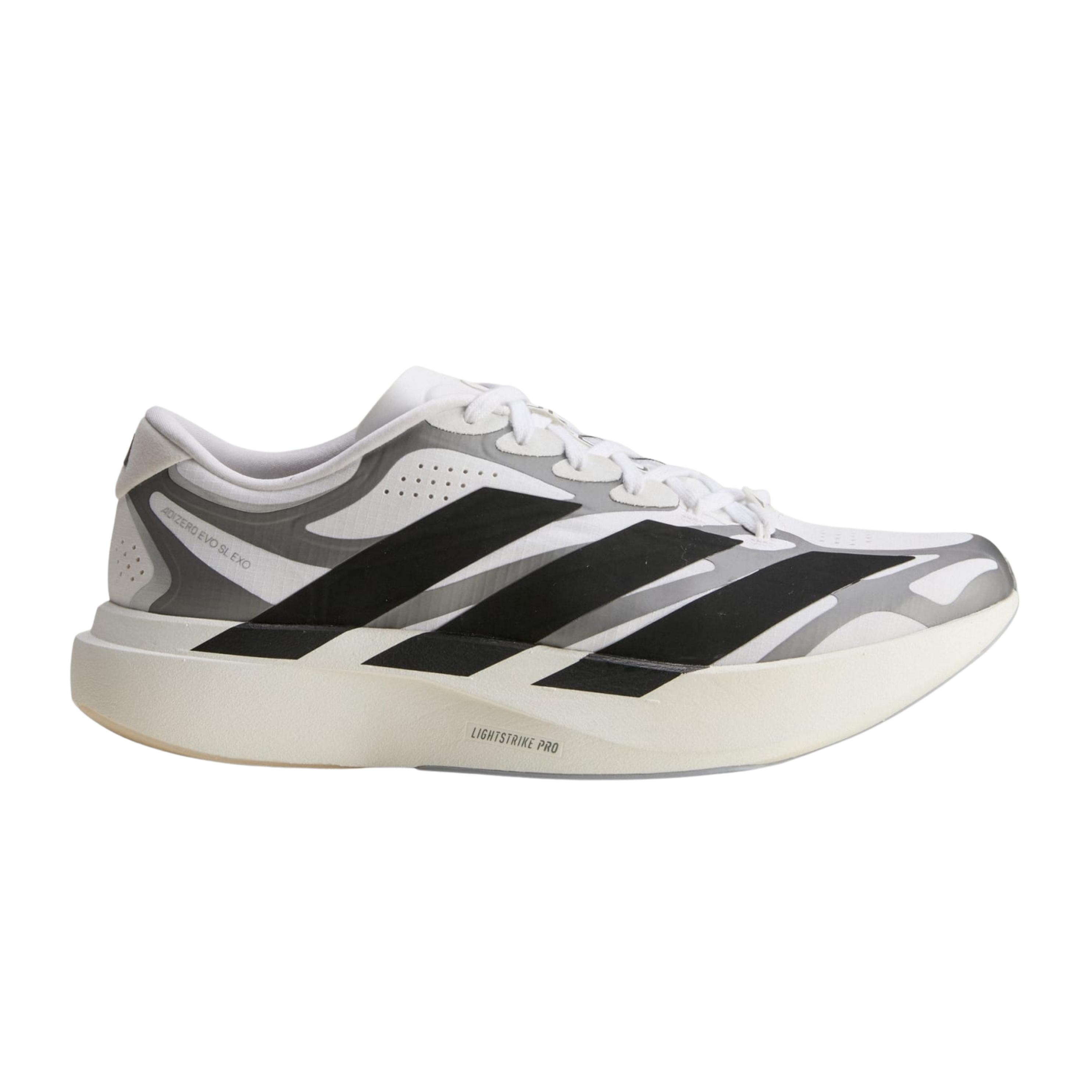 Adidas Men Adizero Evo SL Exo - Cloud White Core Black Iron Metallic