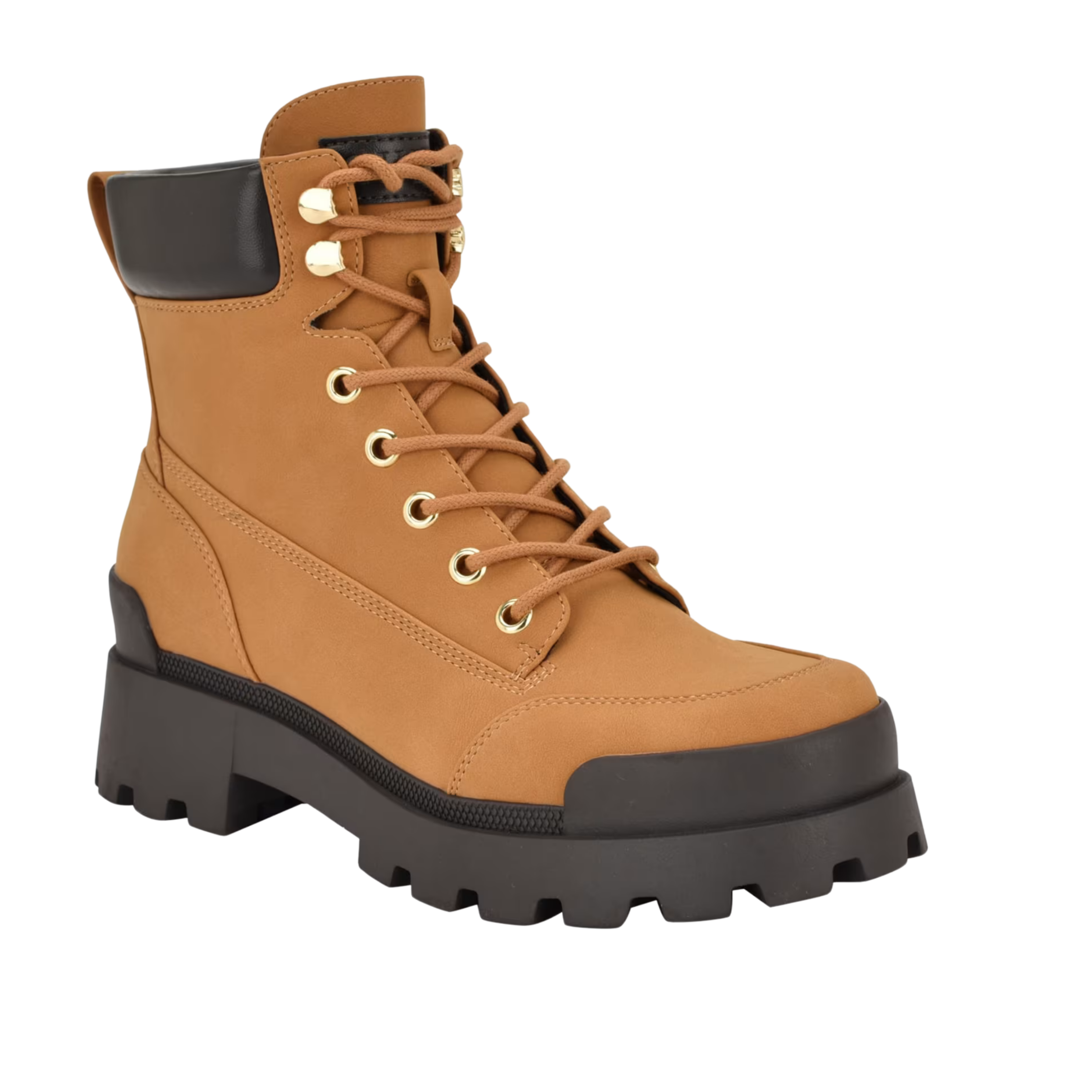 Guess Women Fillin Hiker Booties - Yellow