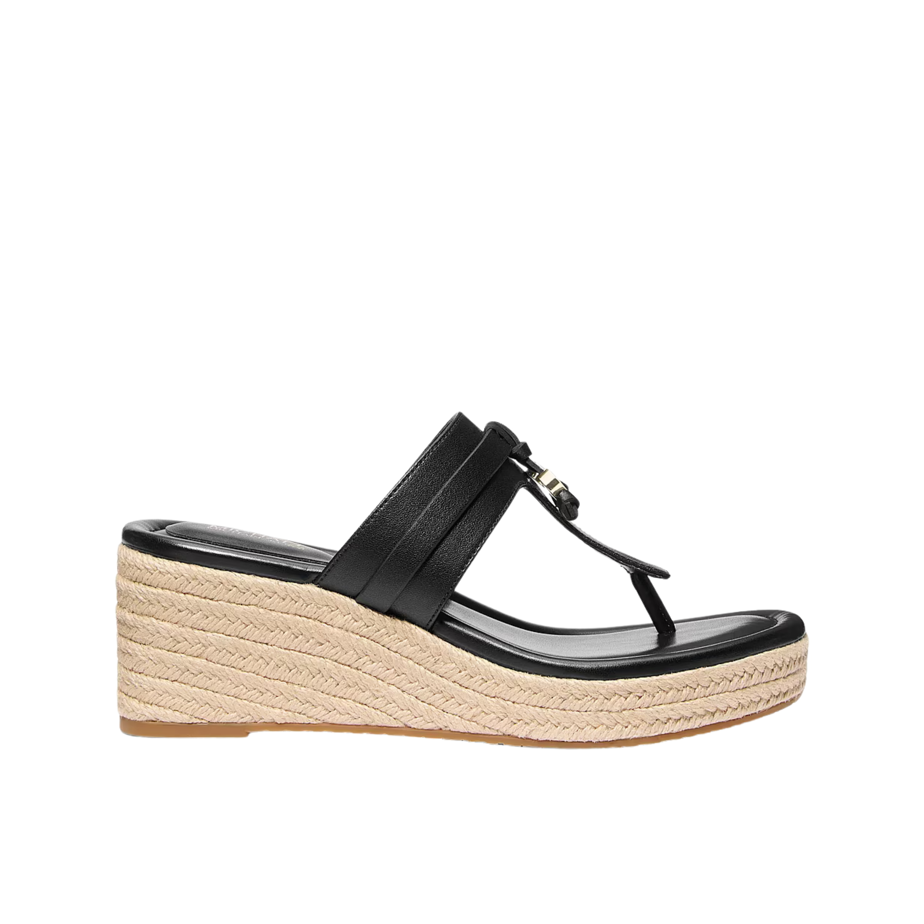Michael Kors Women Zoe Wedge Sandal - Black