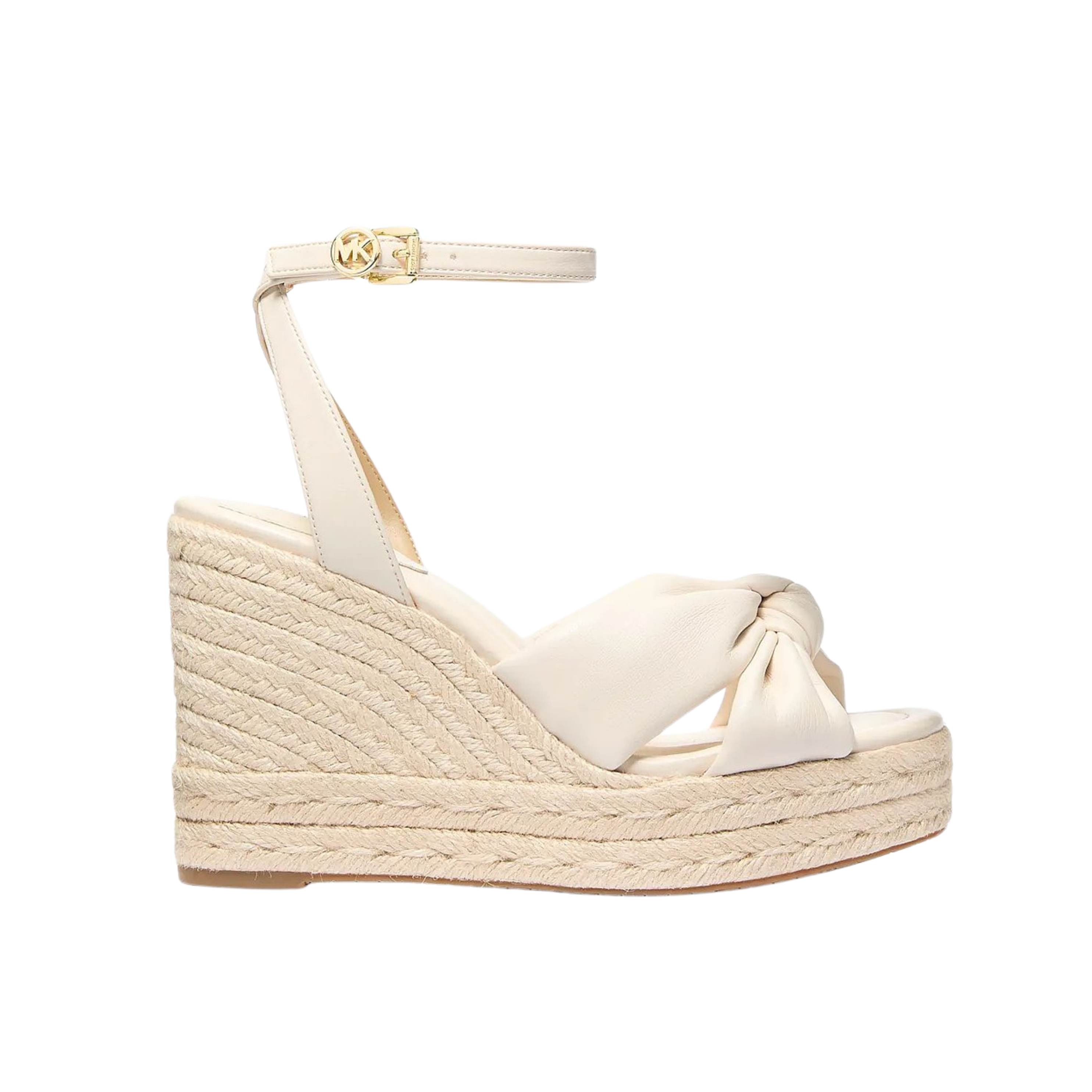 Michael Kors Women Elena Wedge Sandal - LT Cream