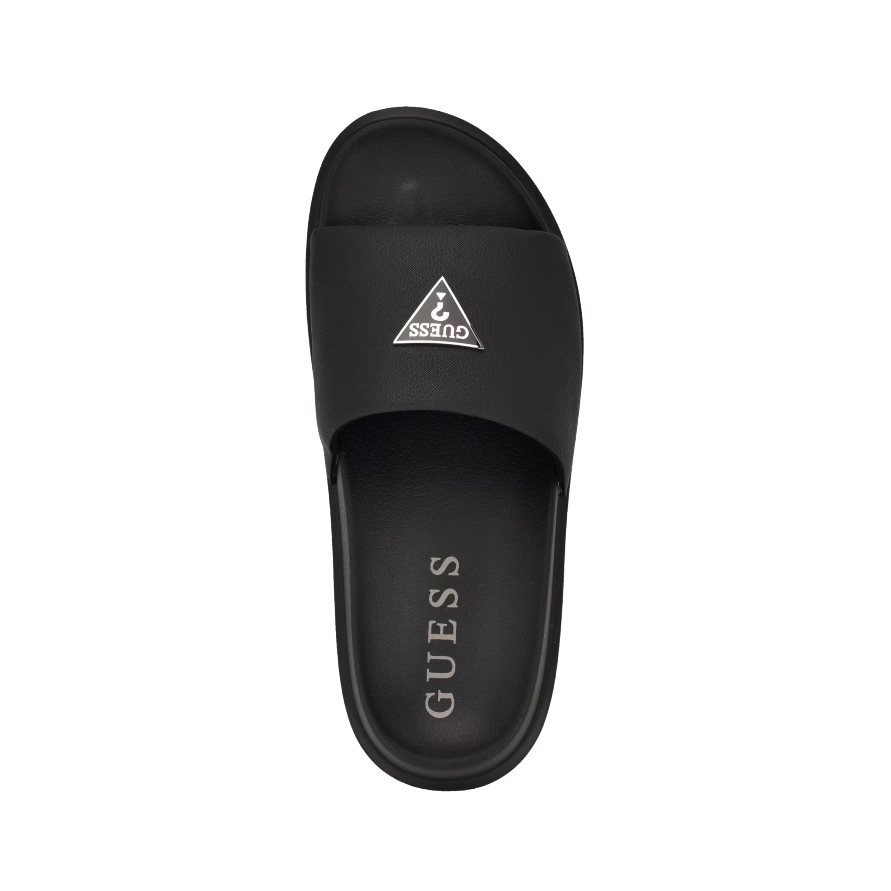 Guess Men Vesper Triangle Slides - Black 002