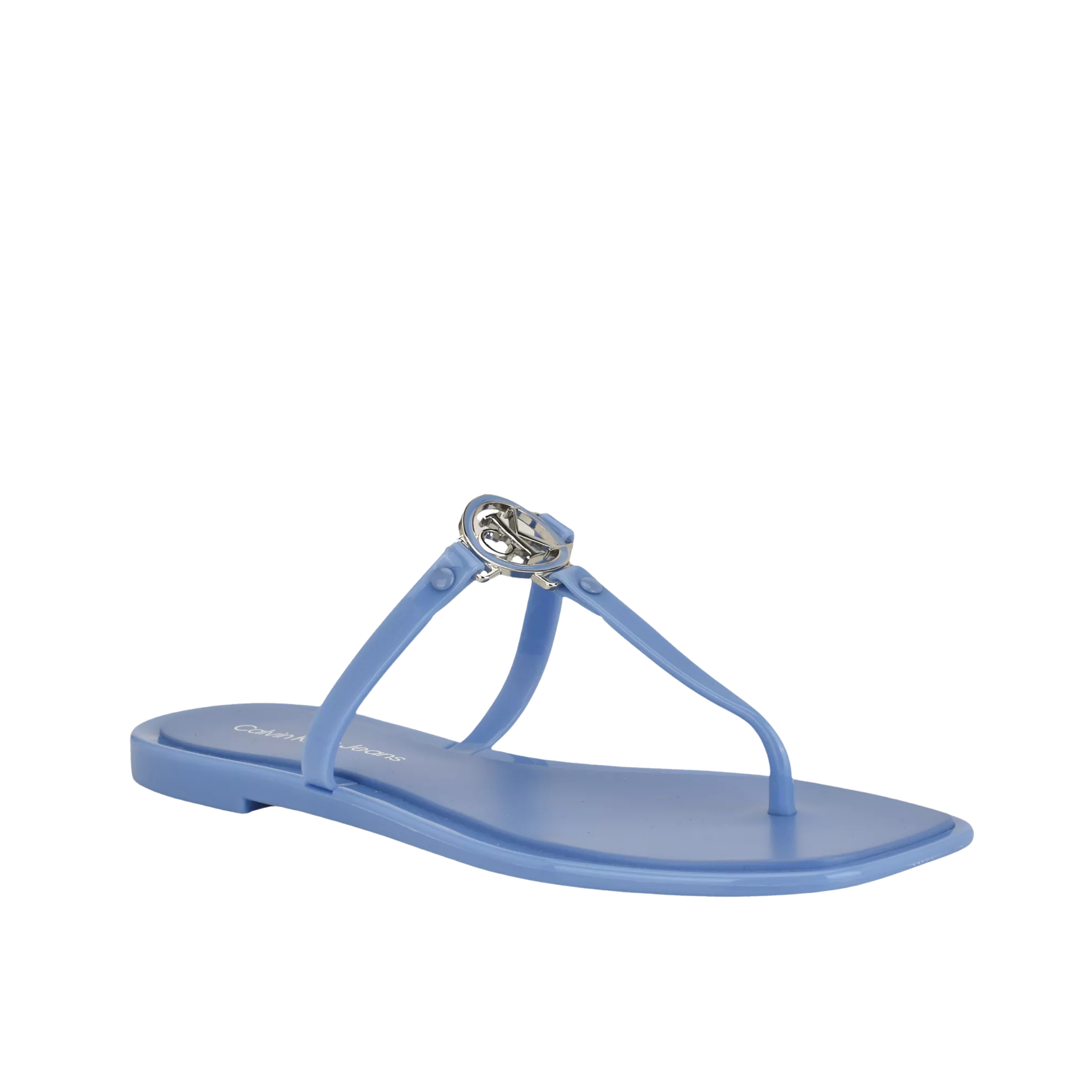 Calvin Klein Women Ellye Jelly Sandal - Blue
