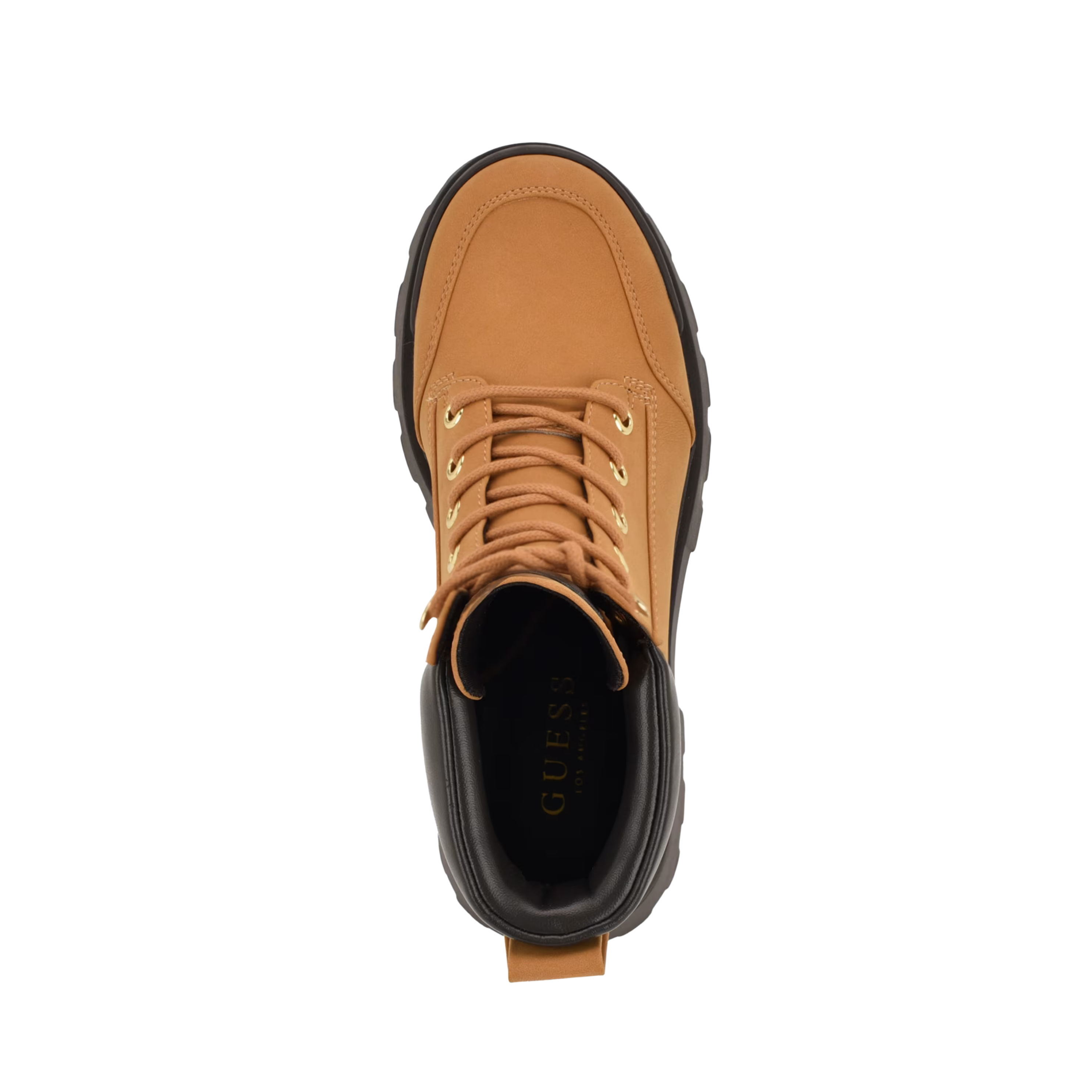 Guess Women Fillin Hiker Booties - Yellow