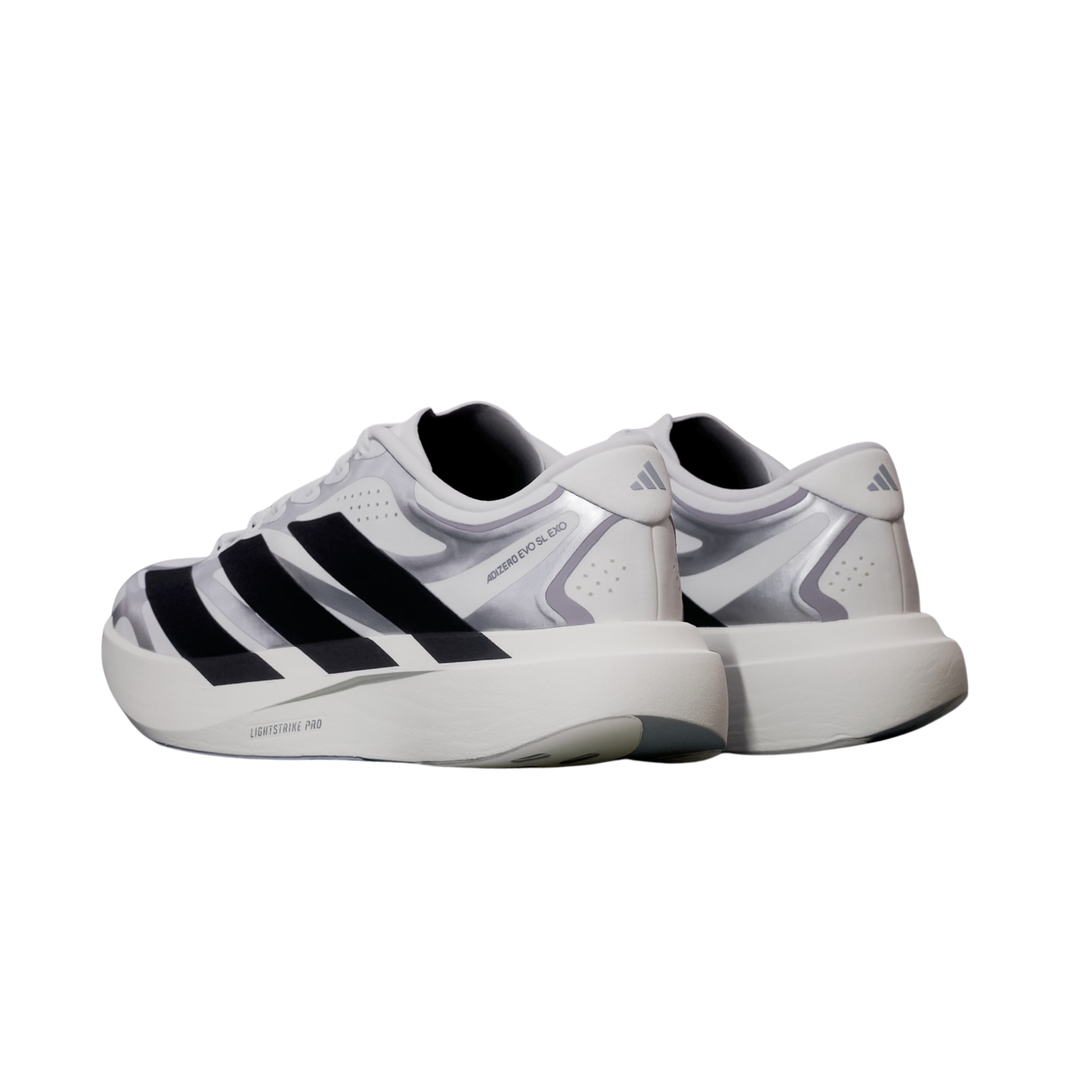 Adidas Women Adizero Evo SL Exo - Cloud White Core Black Iron Metallic