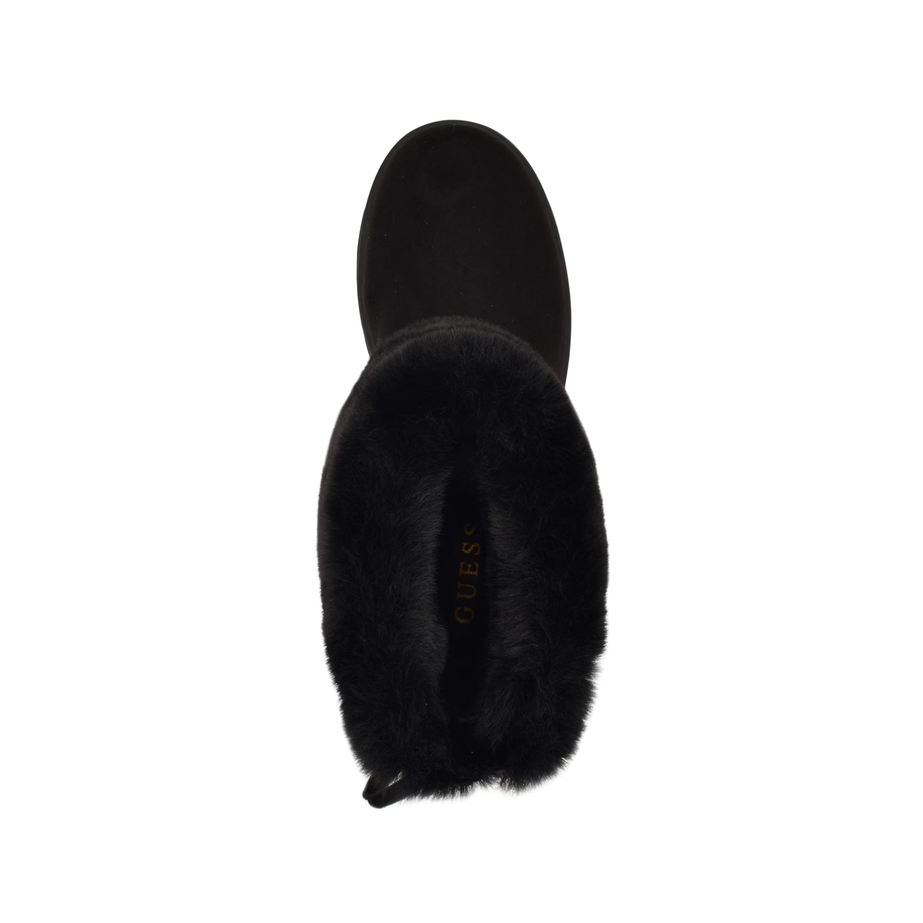 Guess Women Lenoria Shearling Bowtie - Black