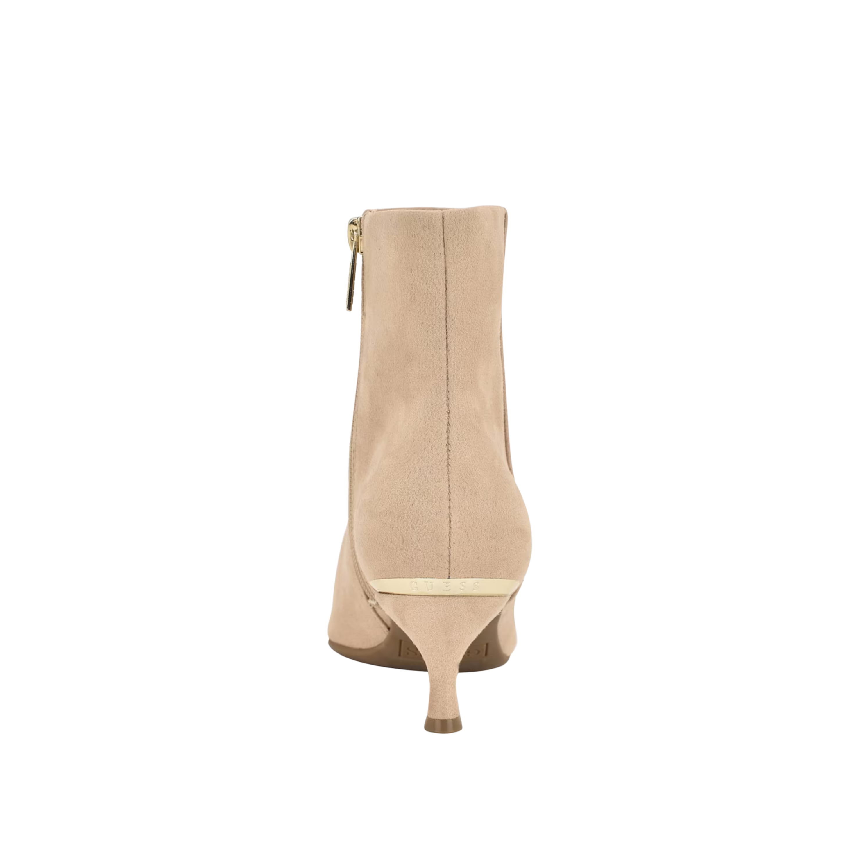 Guess Women Spar Kitten Heel Bootie - Beige