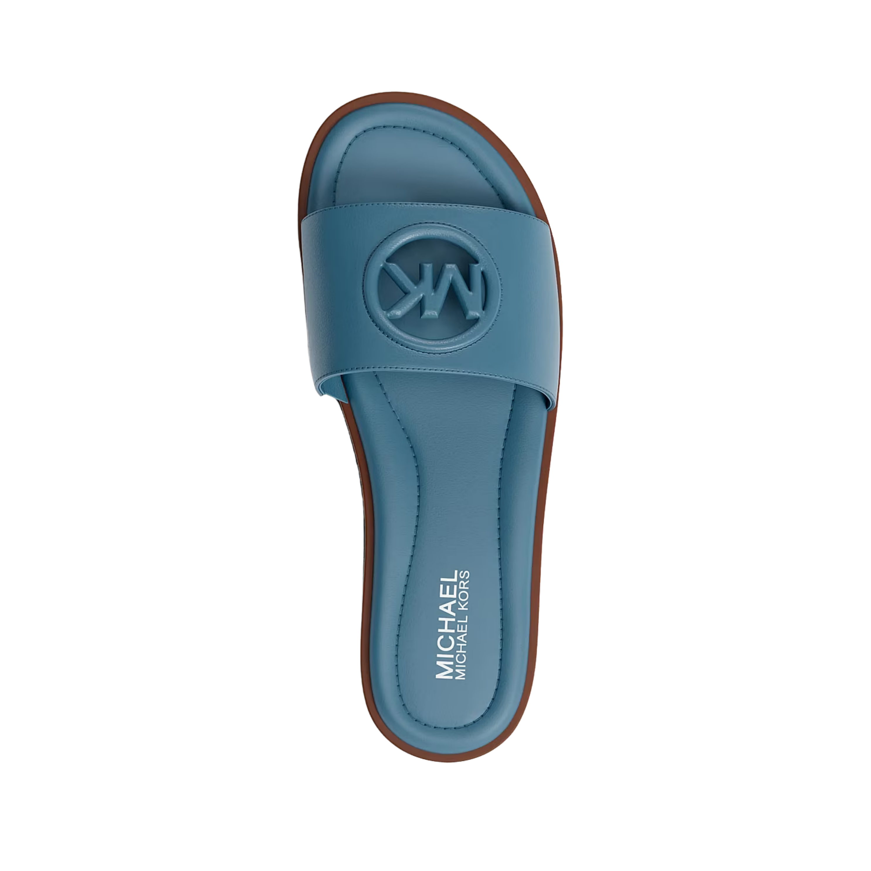 Michael Kors Women Carissa Slide Sandal - Denim