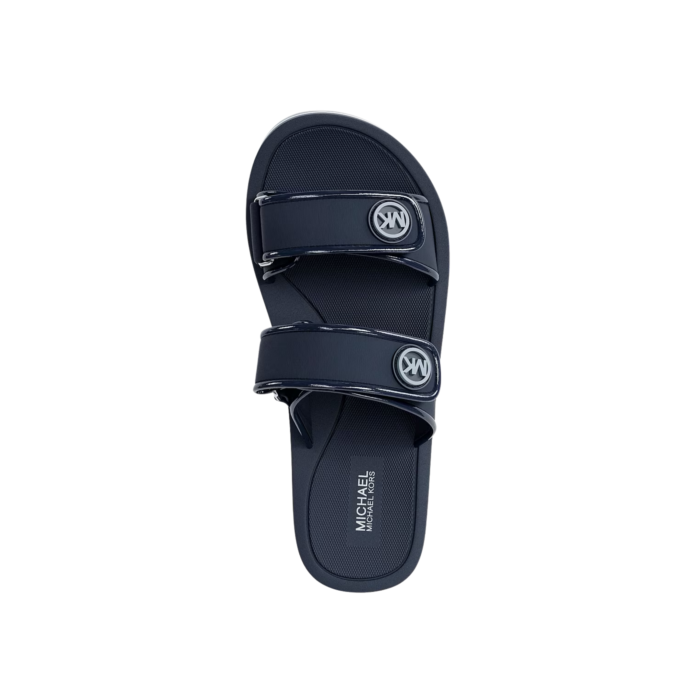 Michael Kors Women Foster Scuba Slide Sandal - Navy