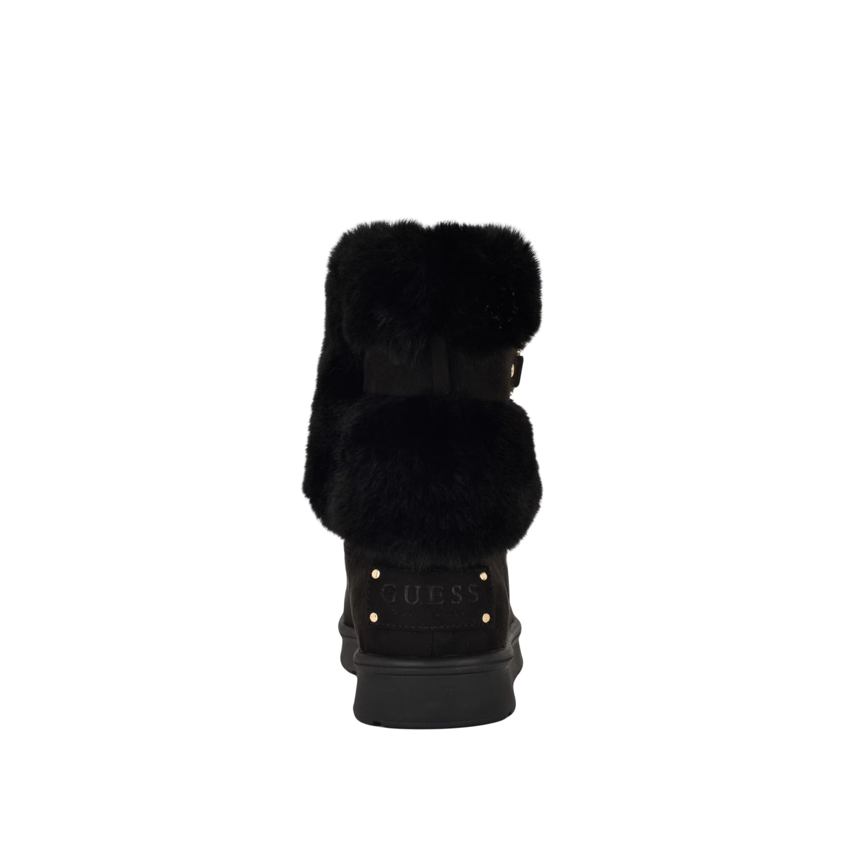 Guess Women Layby Shearling Boots - Black