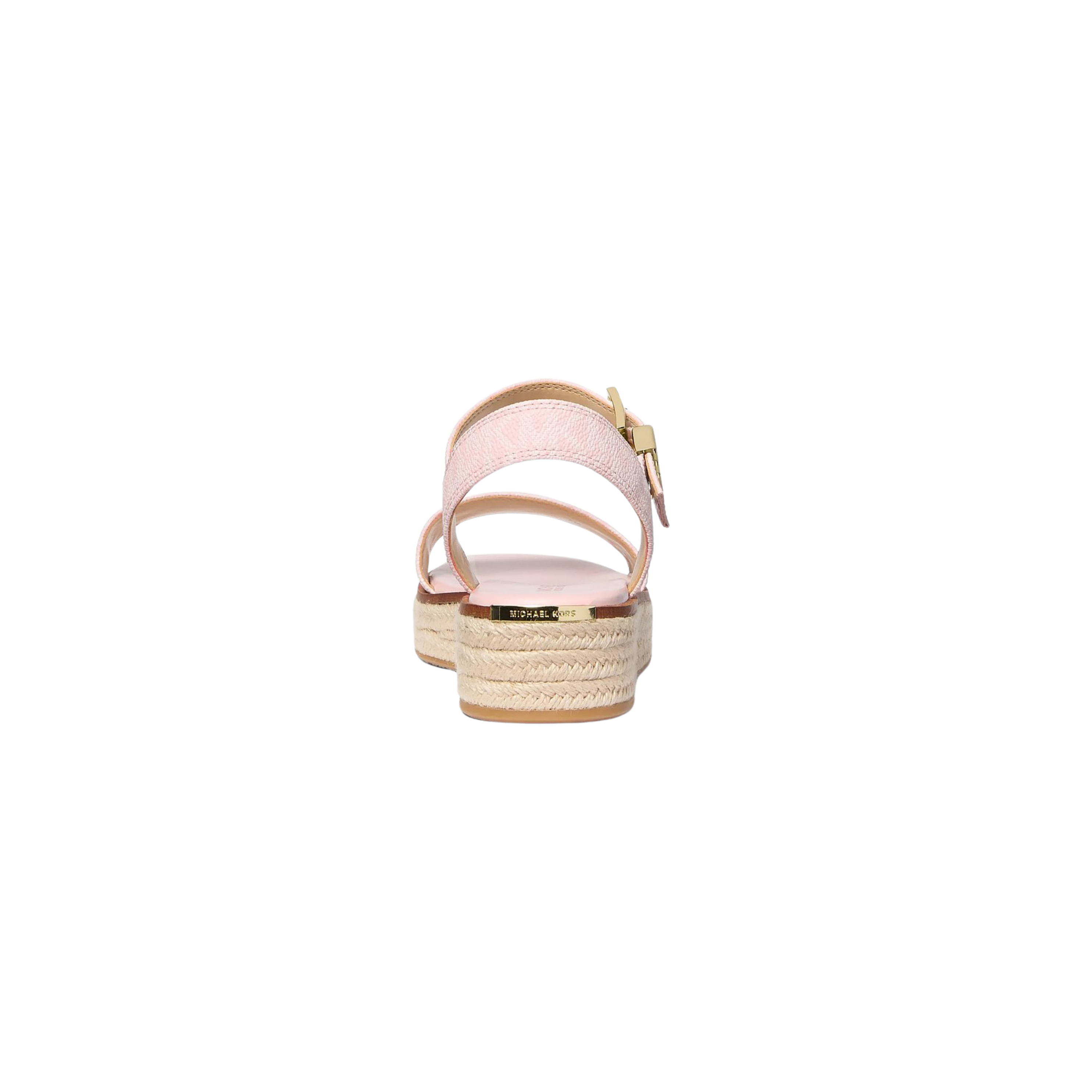 Michael Kors Women Richie Signature Logo Platform Espadrille Sandal - Powder Blush
