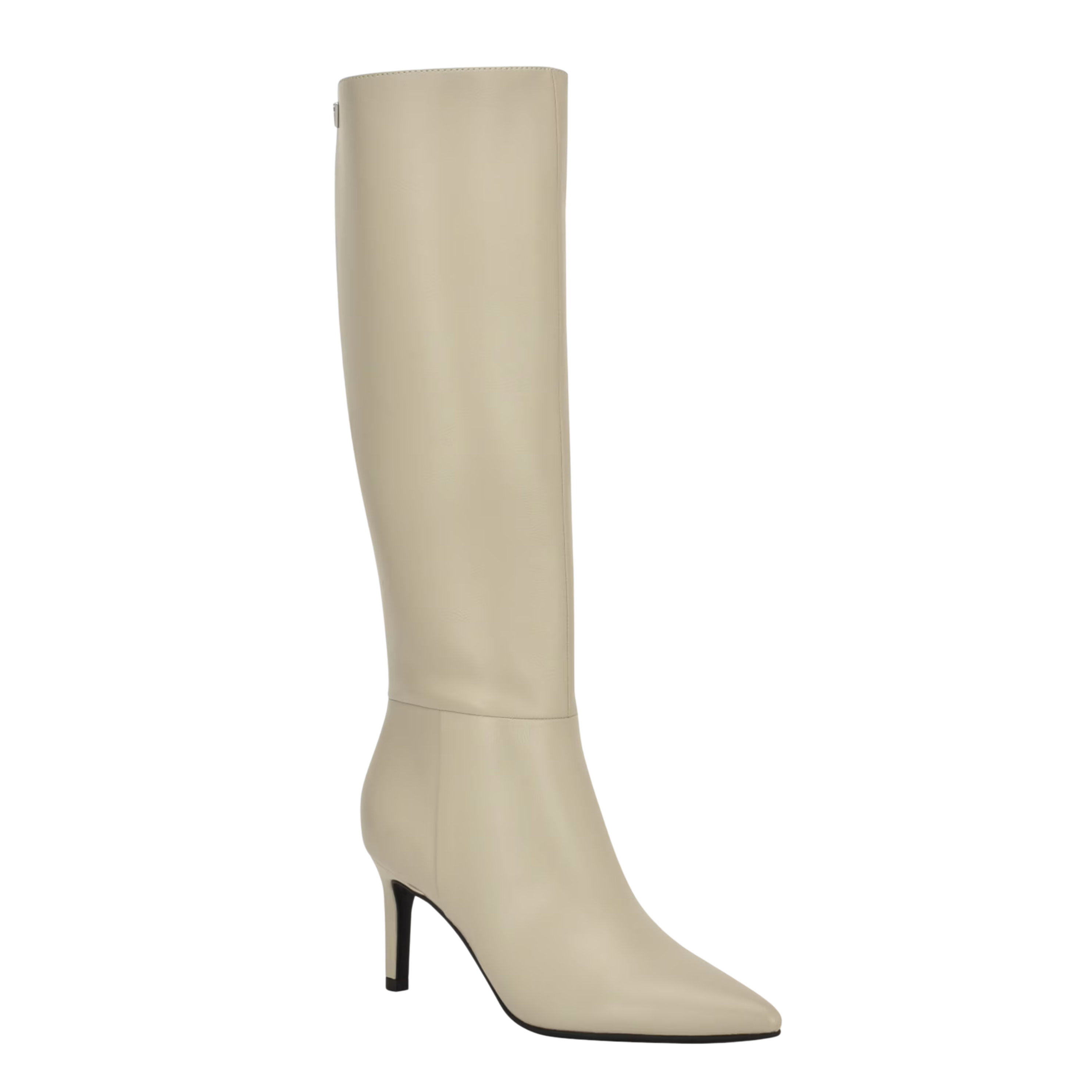 Guess Women Anorra Croc-Embossed Tall Boots - Beige