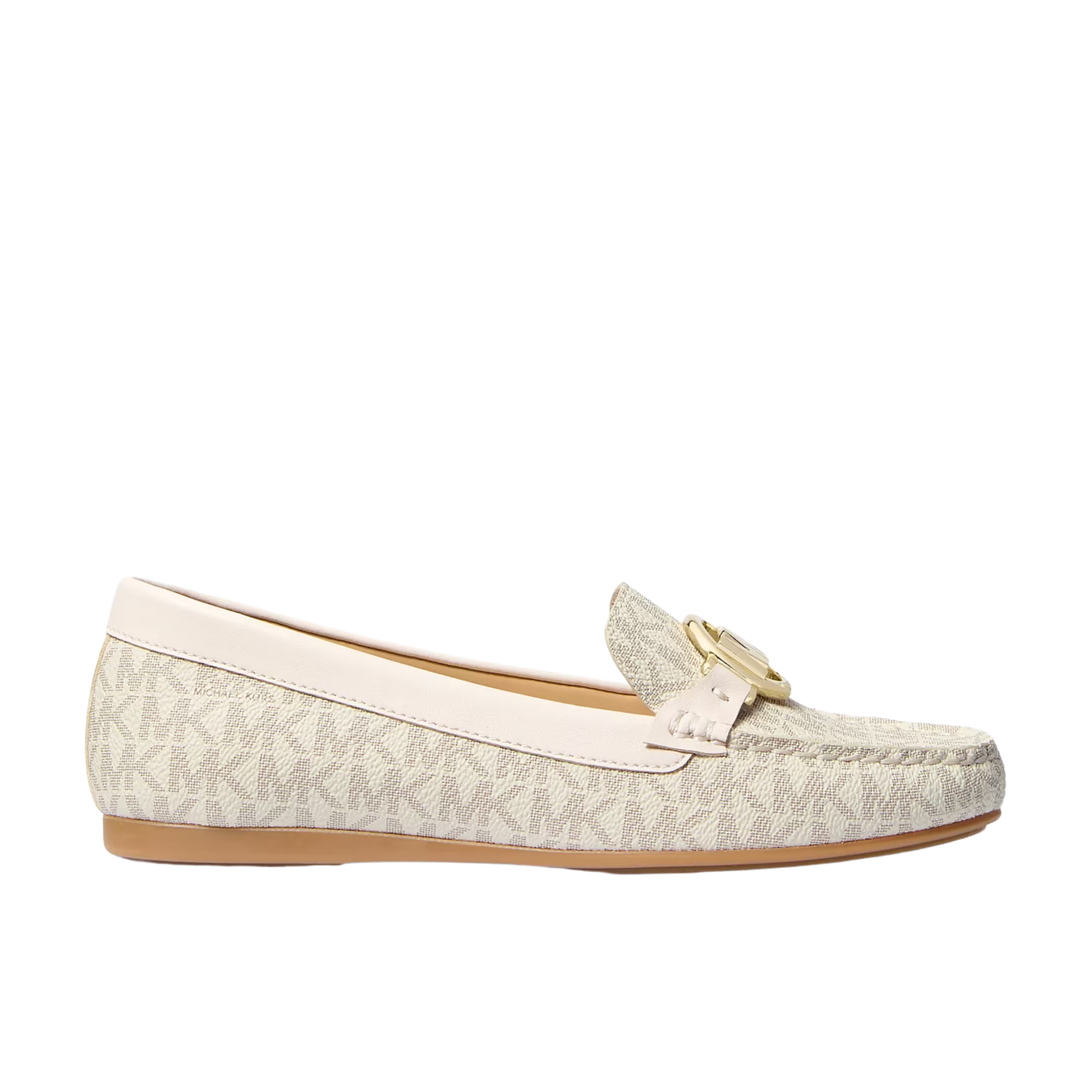 Michael Kors Women Fulton Signature Logo Moccasin - Vanilla