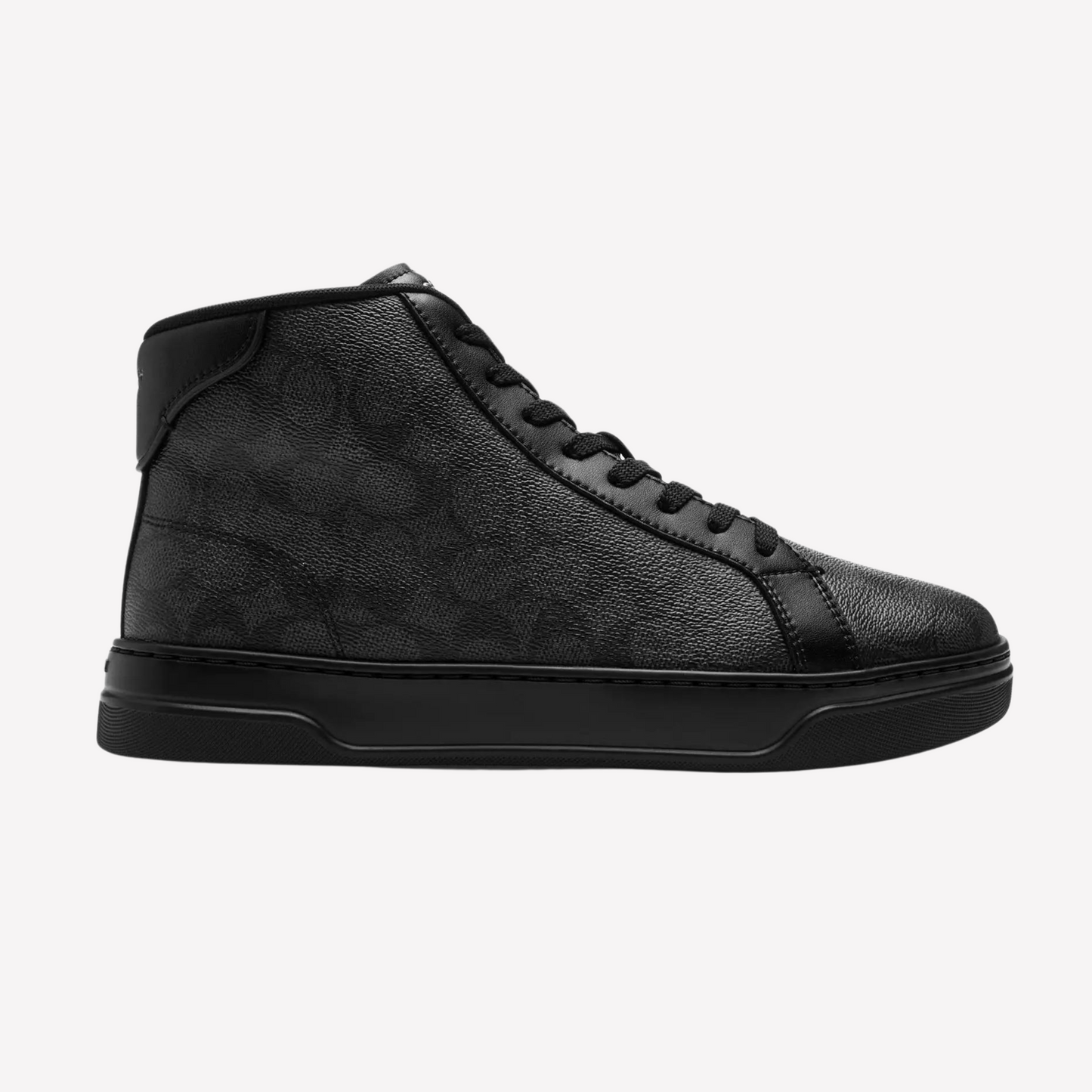 COACH Men's High Line High Top Sneaker -  Graphite Black