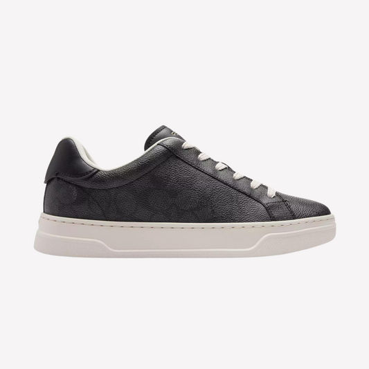 COACH Women's High Line Sneaker - Charcoal Black