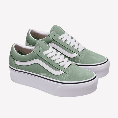 Vans Women Old Skool Stackform - Olive