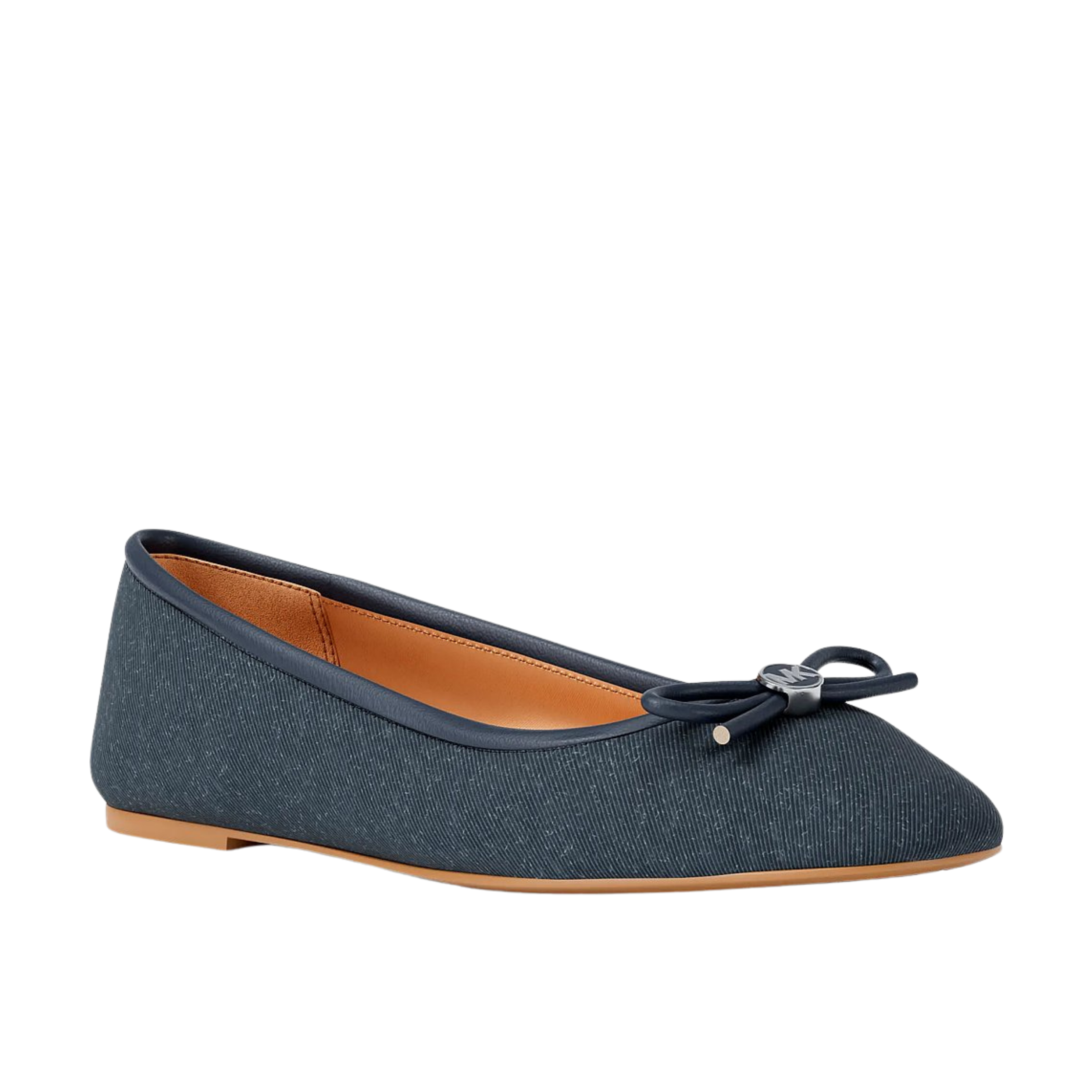 Michael Kors Women Savannah Denim Ballet Flat - DK VT Bluwsh
