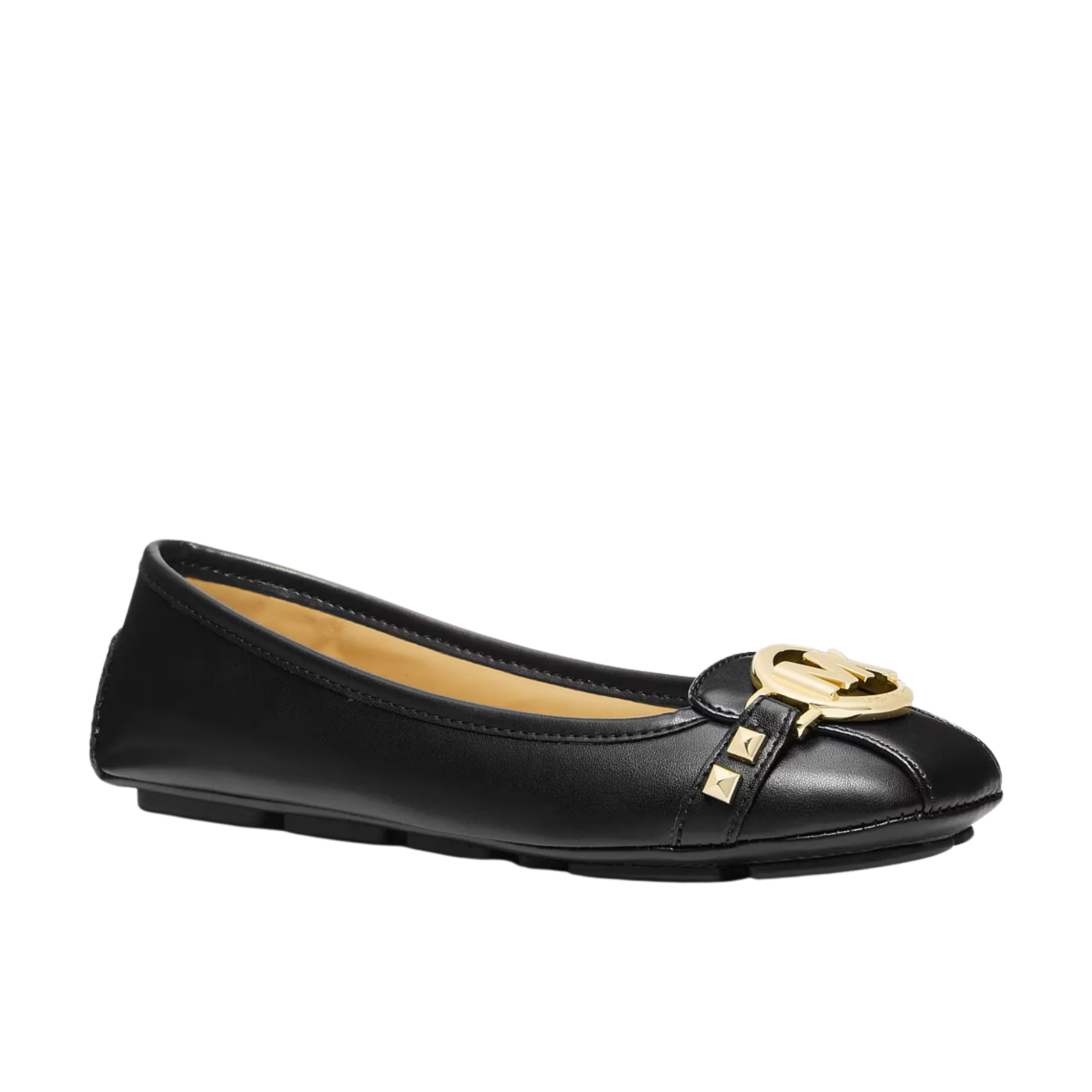 Michael Kors Women Fulton Studded Moccasin - Black Gold