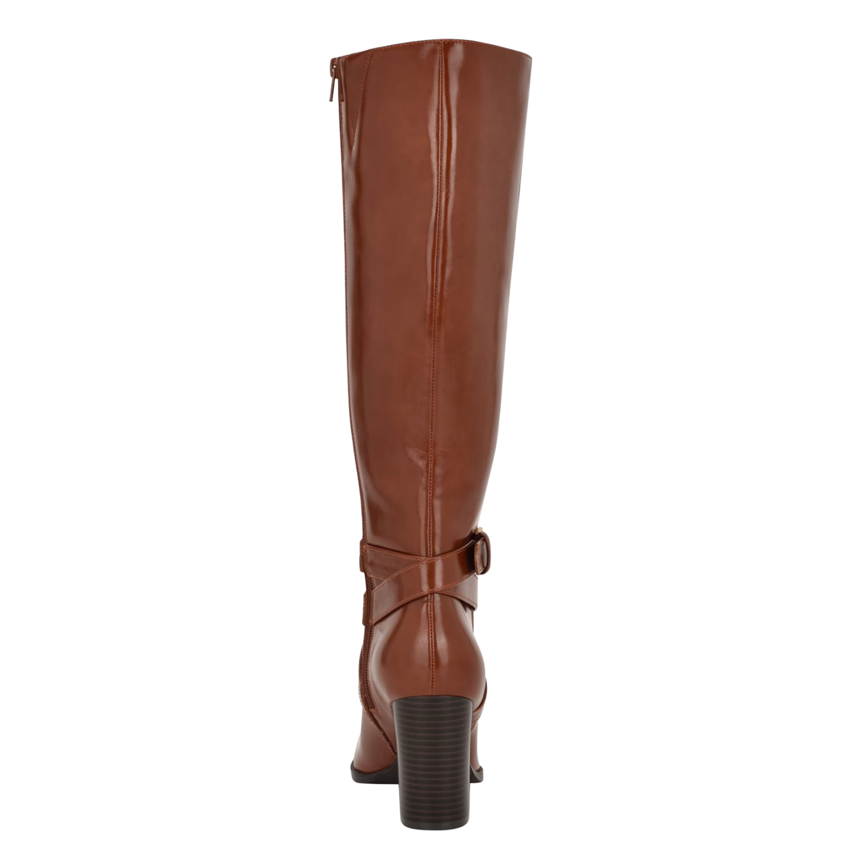 Guess Women Wilderr Heeled Riding Boots - Brown