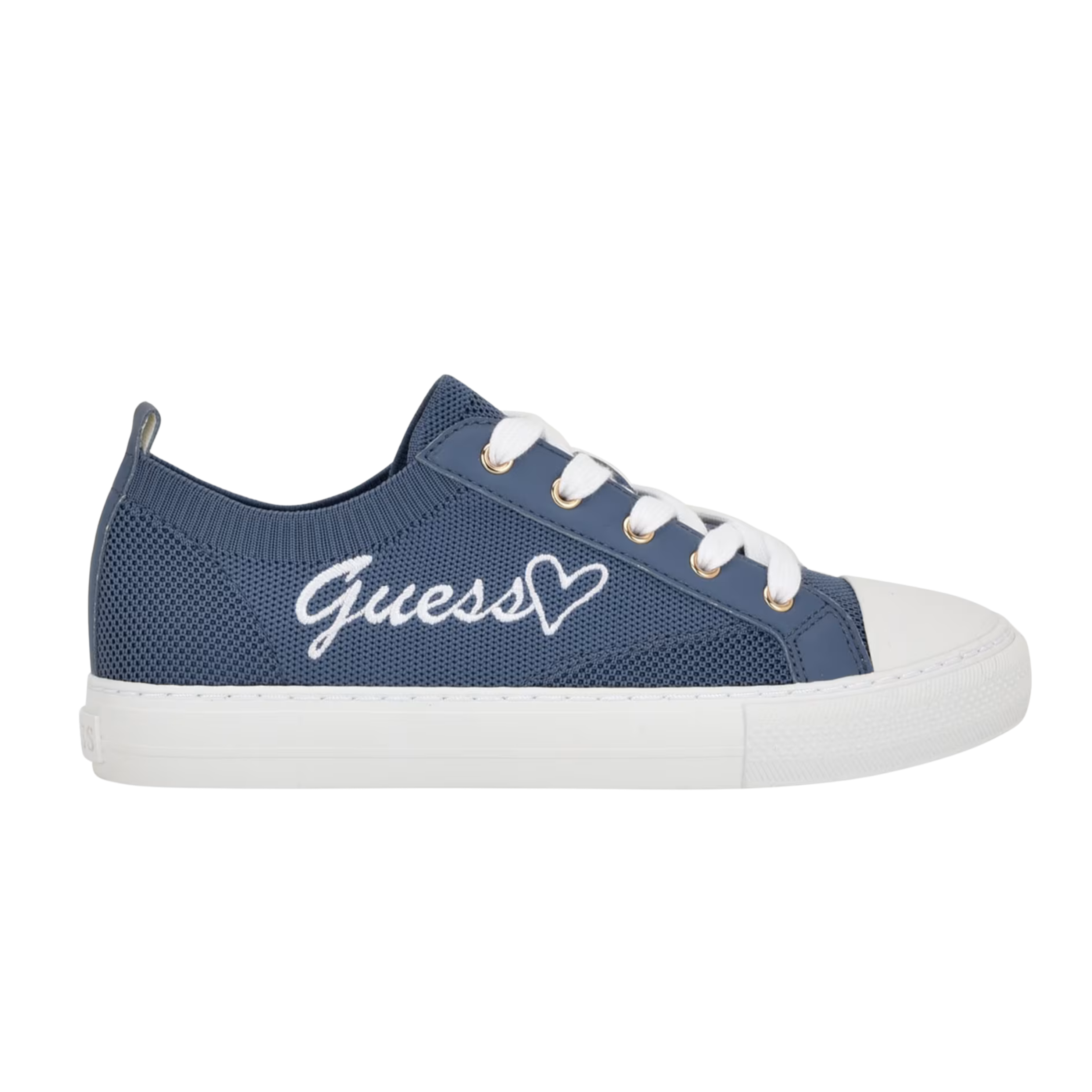 Guess Women Laidie Knit Low-Top - Blue