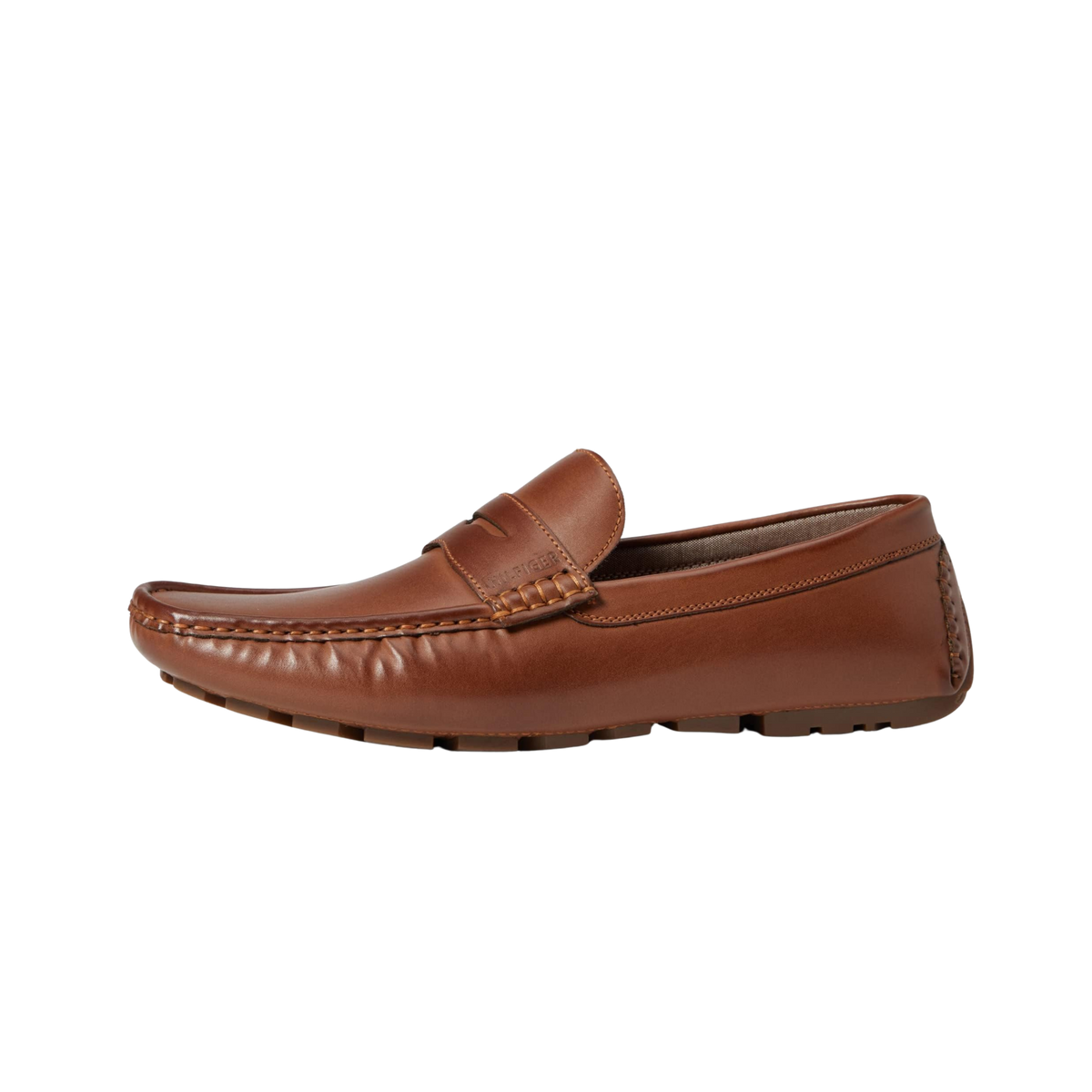NIB Tommy Hilfiger Amile Color:Cognac Sz 10.5 Tommy Hilfiger Mens Leather Like DIME Cognac : Amazon.ca  main image 4