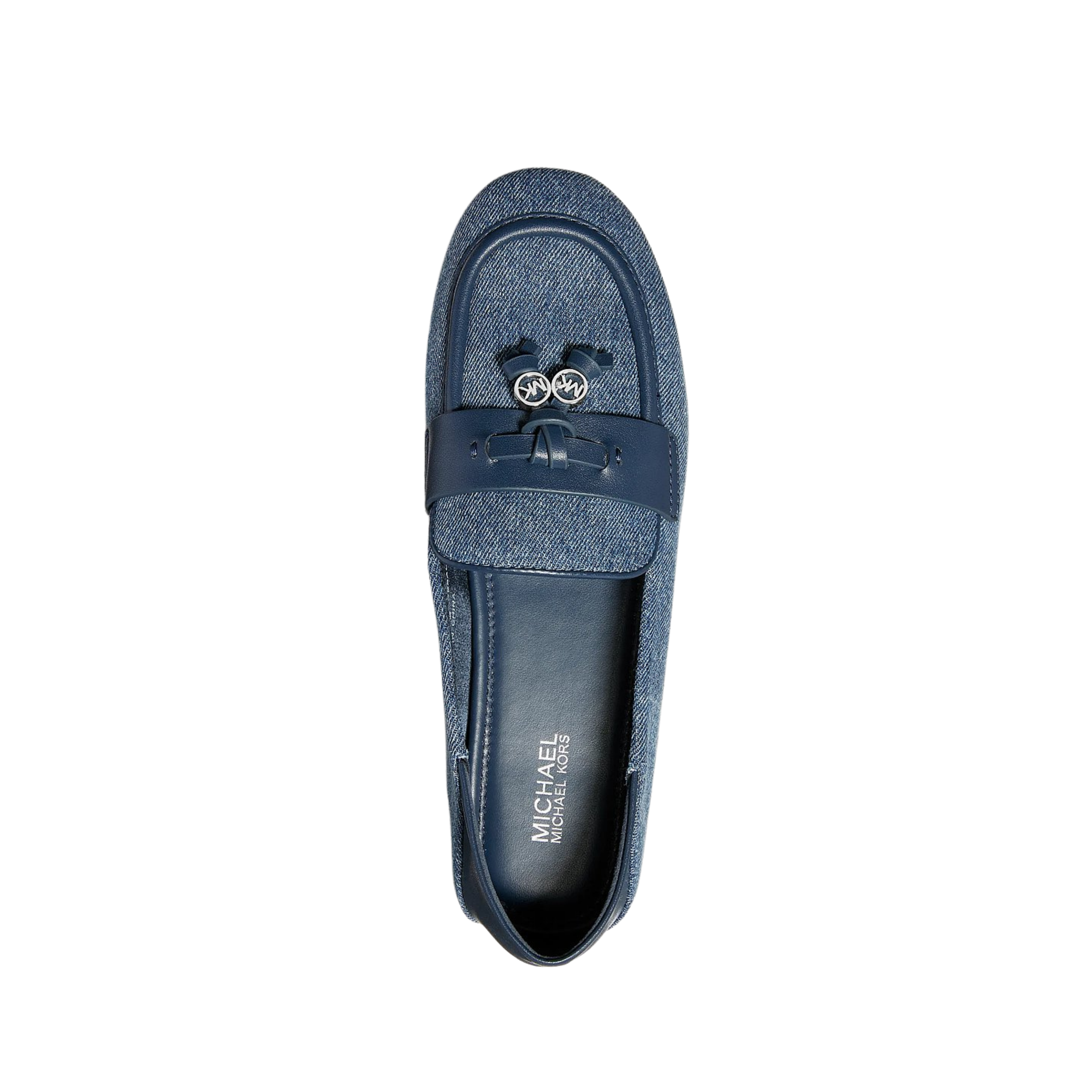 Michael Kors Women Zoe Denim Moccasin - DK VT Bluwsh