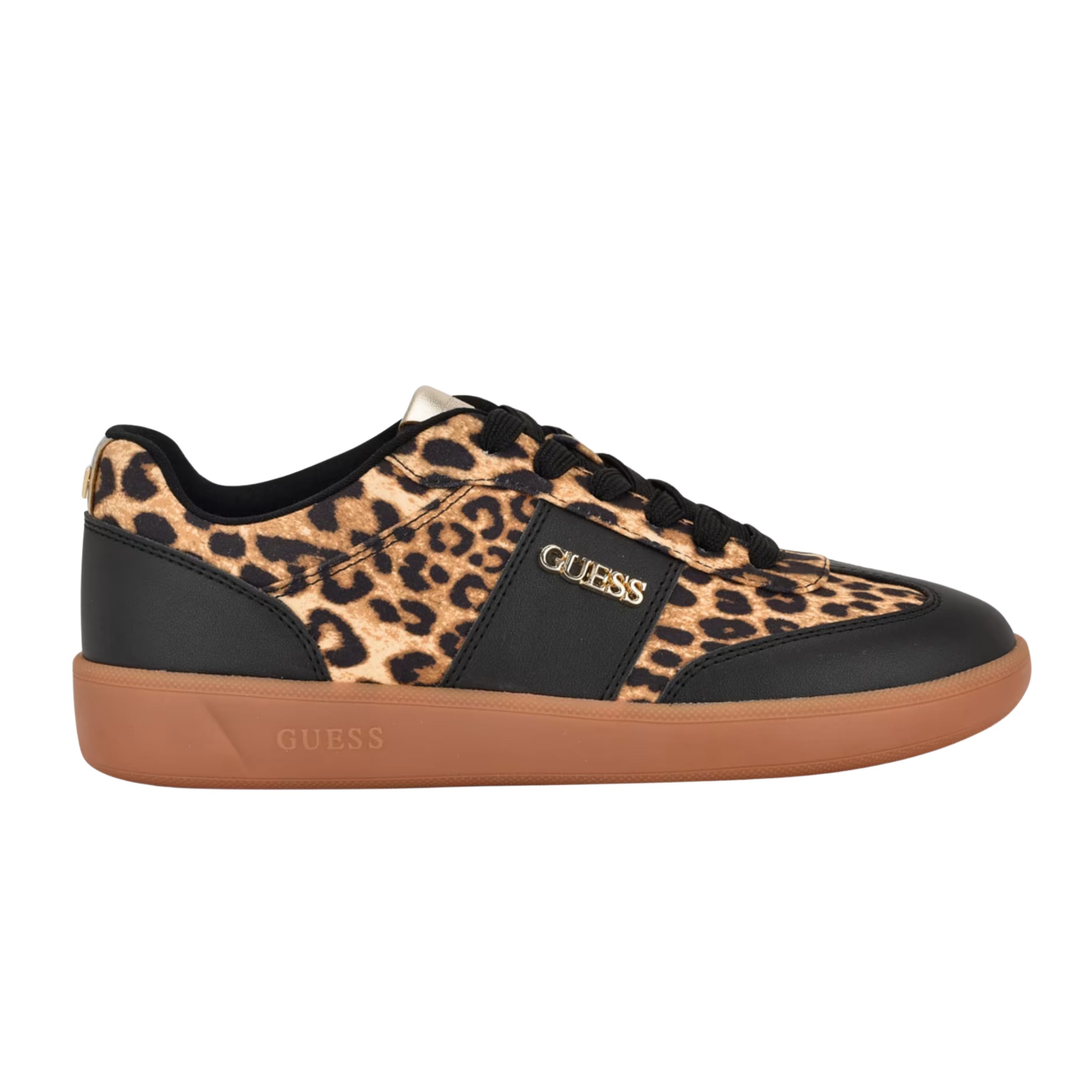 Guess Women Pelara Faux-Leather Low-Top - Brown