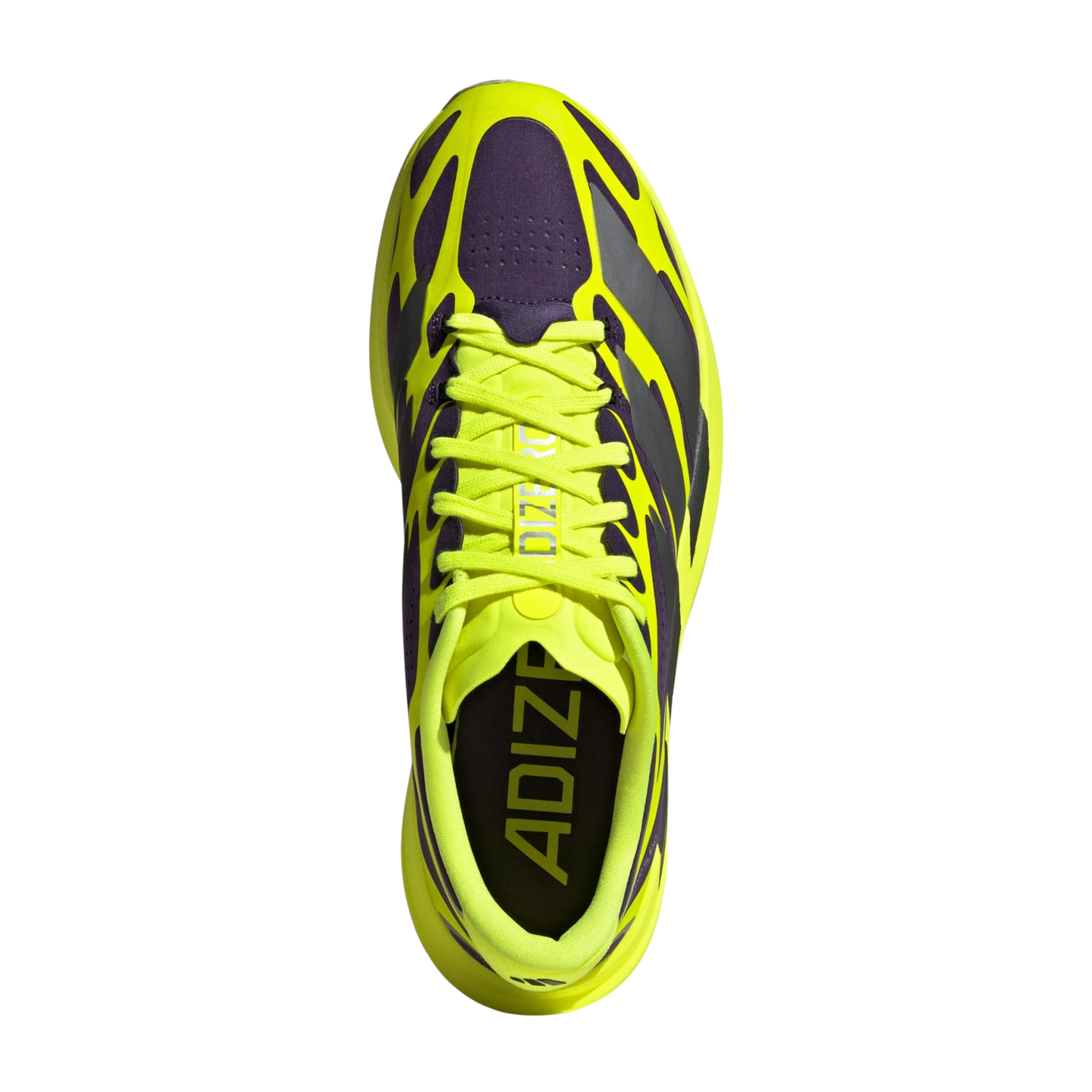 Adidas Men Adizero Evo SL Exo - Aurora Plum Iron Metallic Solar Yellow