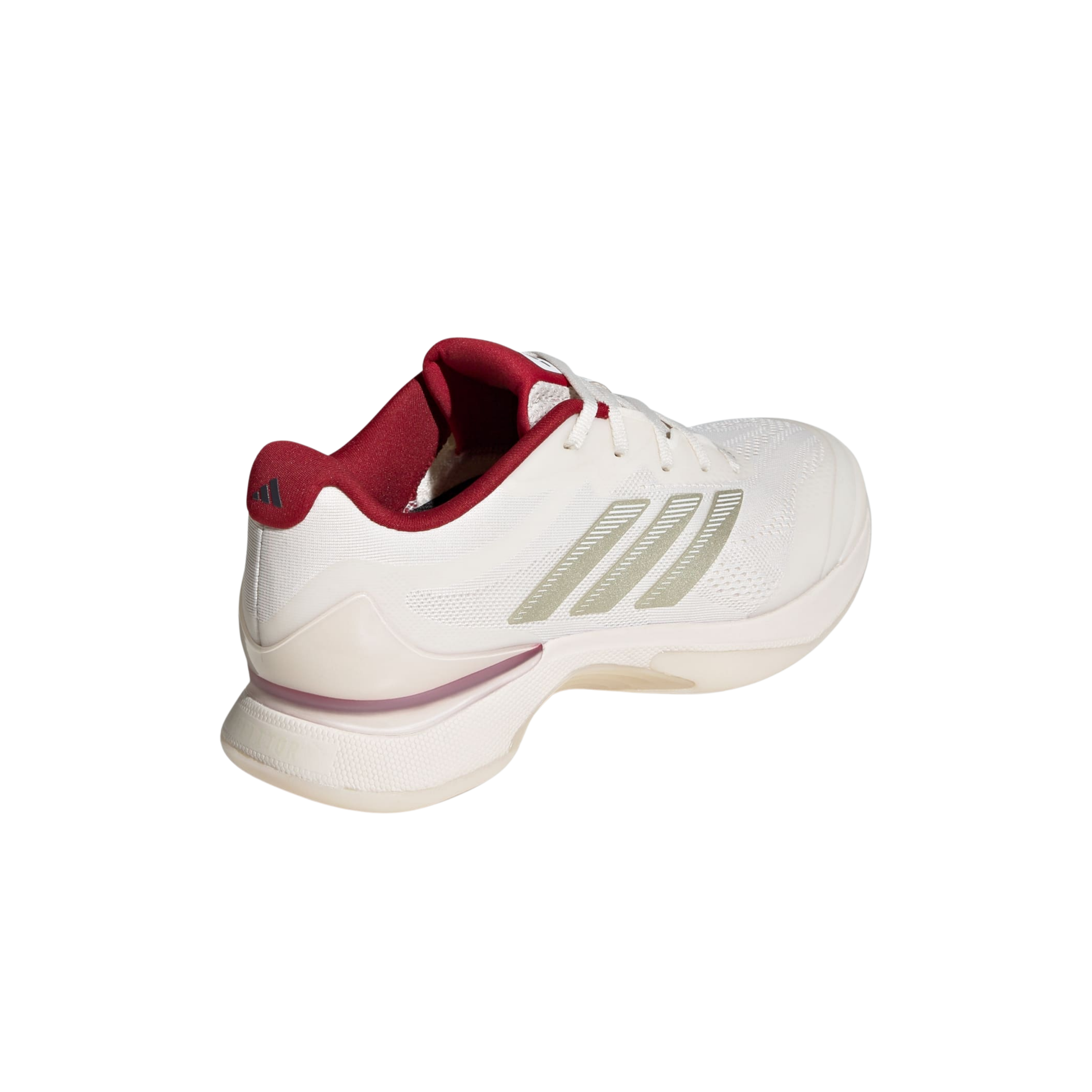 Adidas Women Avacourt 3 Tennis - Chalk White Ice Gold Met. Team Victory Red