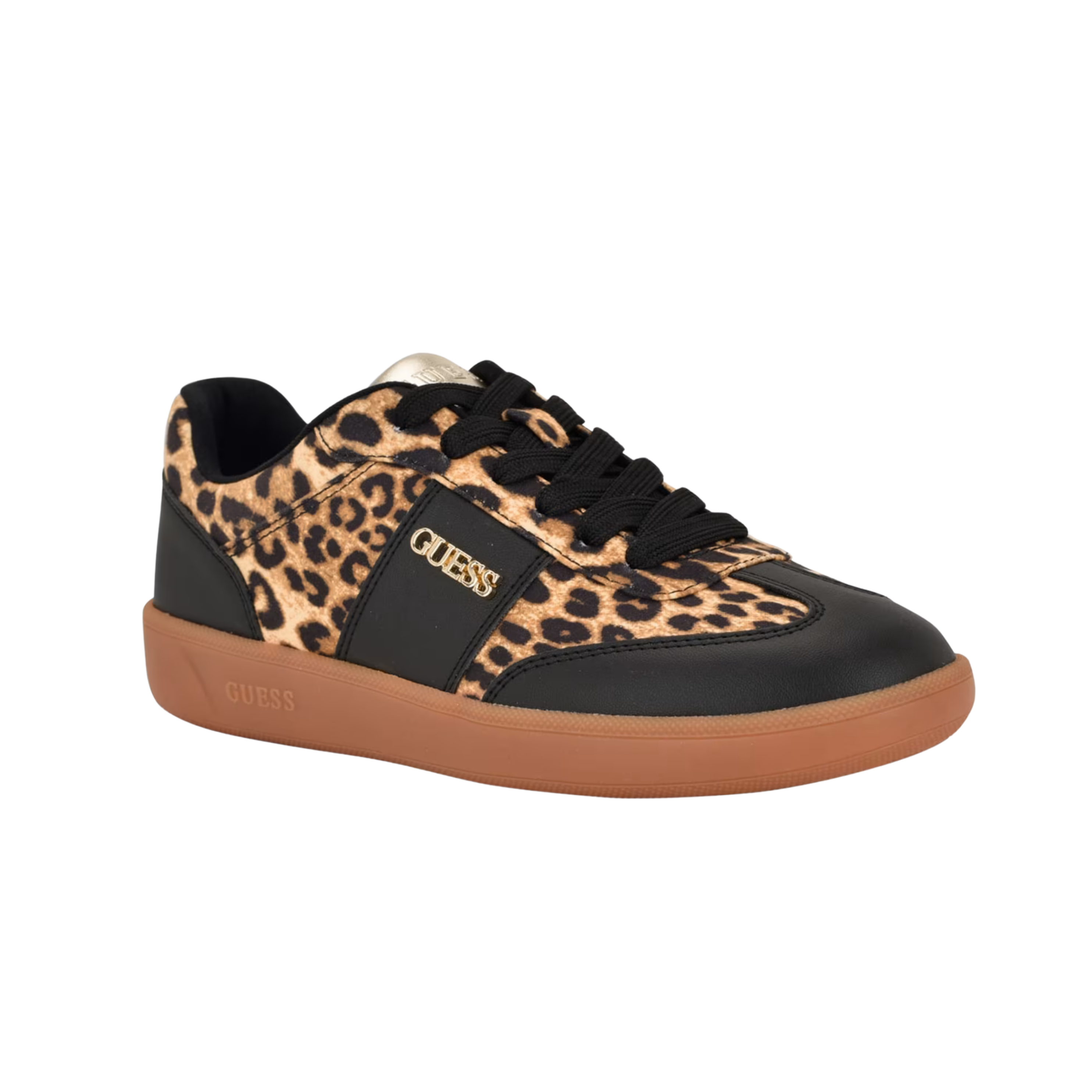 Guess Women Pelara Faux-Leather Low-Top - Brown