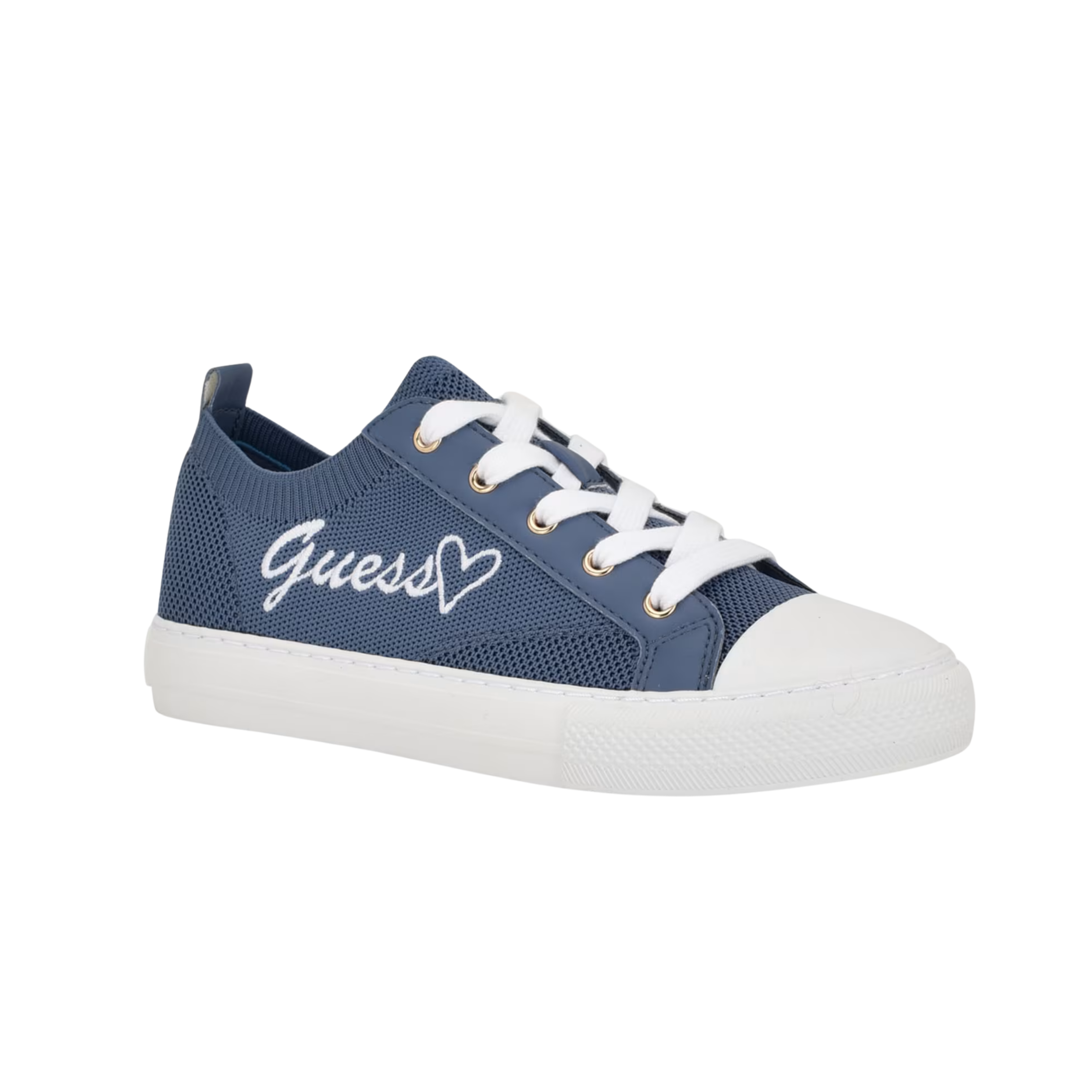 Guess Women Laidie Knit Low-Top - Blue