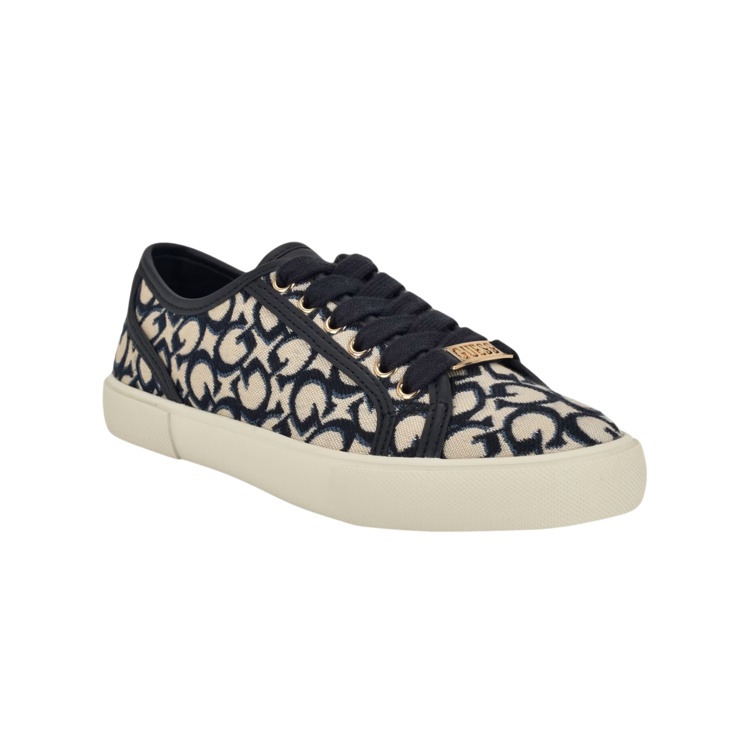 Guess Women Melya Logo Low-Top - Blue