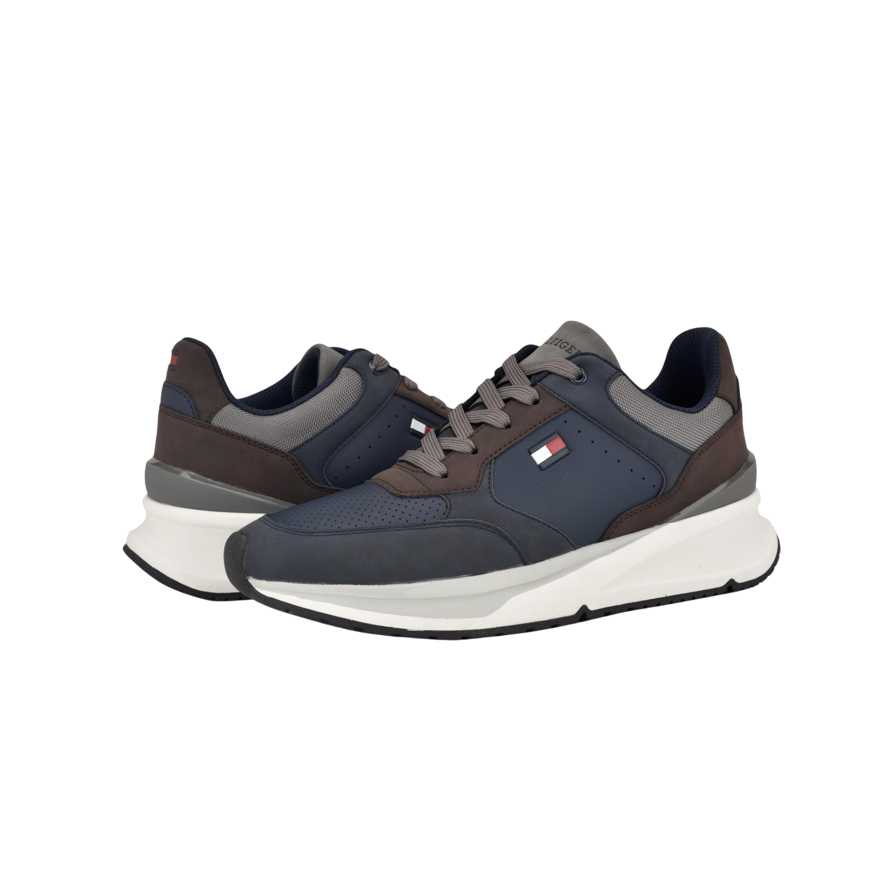 Tommy Hilfiger Men World - Navy Dark Brown Multi