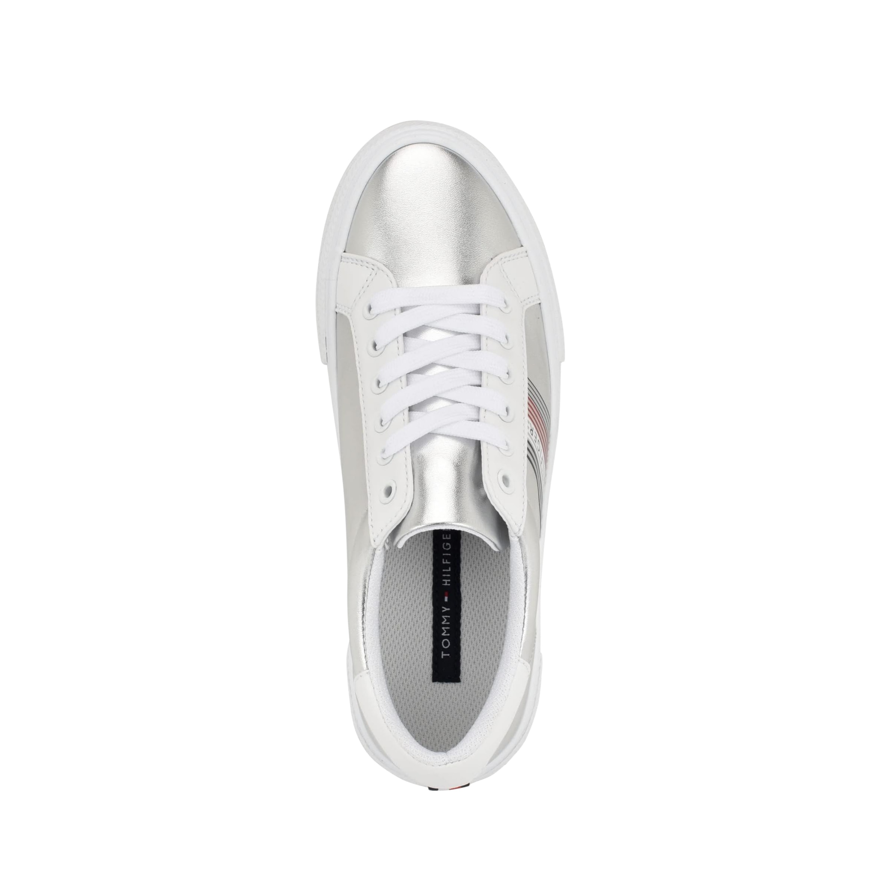 Tommy Hilfiger Women Andrei - Silver Stripes Multi